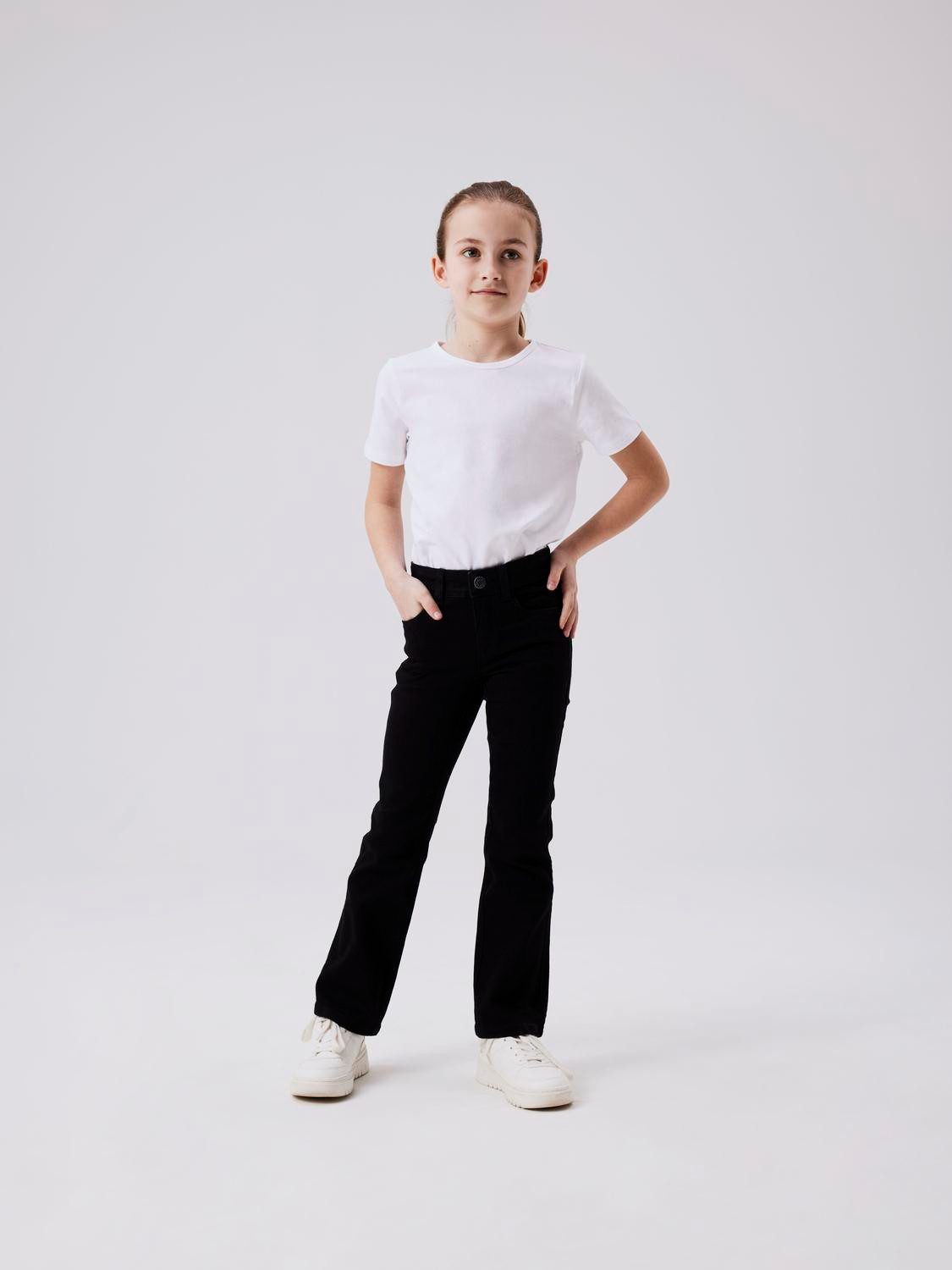 Name It Bootcut-Jeans NKFPOLLY SKINNY BOOT JEANS 1142-AU NOOS mit Stretch