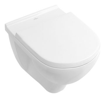 Villeroy & Boch WC-Sitz O.novo, WC-Sitz 368 x 423 x 51 mm - Weiß Alpin