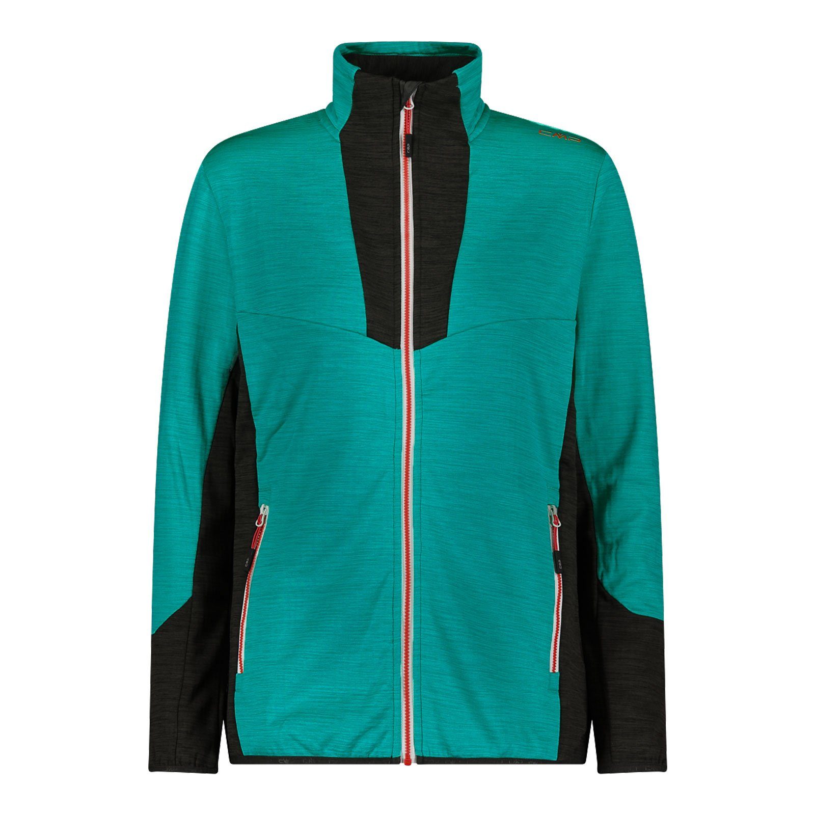 CMP Funktionsjacke Grid Tech Unlimitech Stretch-Fleece mit Waffelstruktur auf der Innenseite