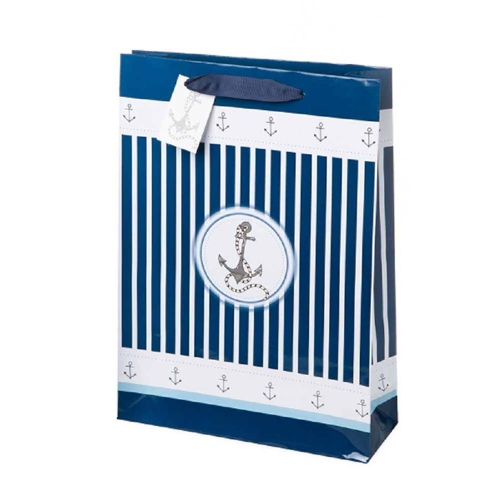 Linoows Tragetasche »10 Stück Maritime Geschenktüten `Anker`, Tüten«, Große  Papiertragetaschen online kaufen | OTTO