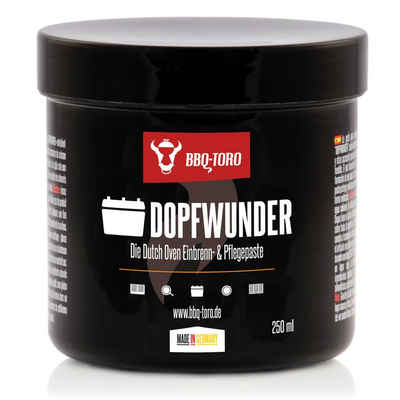 BBQ-Toro DOPFWUNDER - Die Dutch Oven Einbrenn- & Pflegepaste - 250 ml Schutzwachs