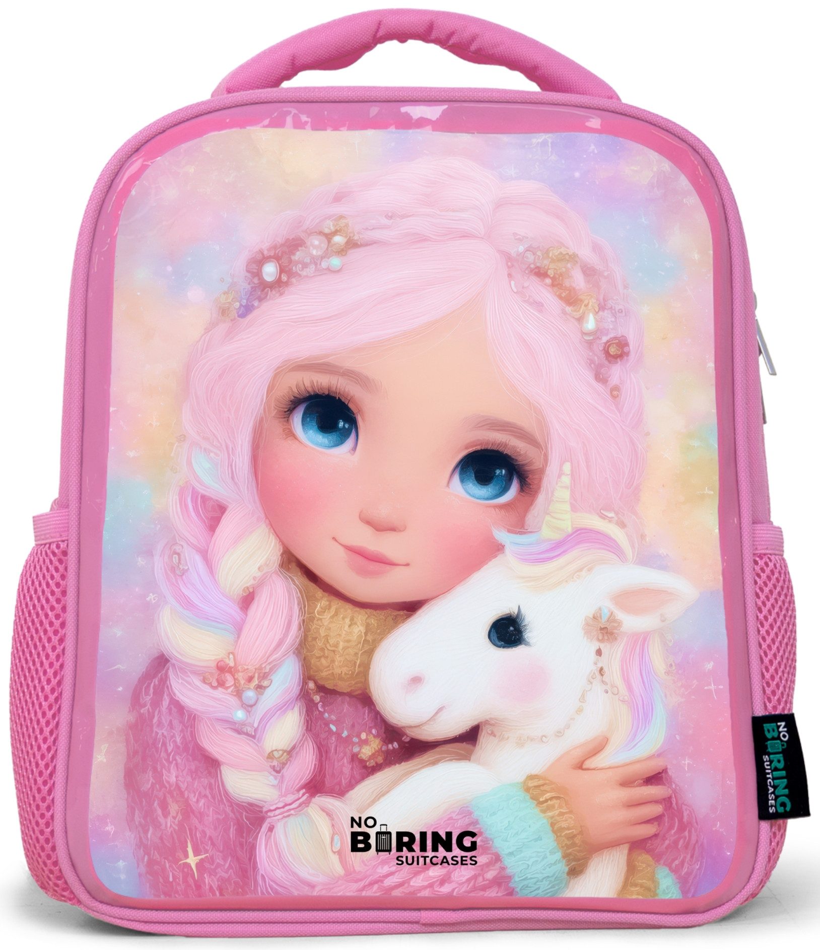 Rucksack Rosa - Mädchen - Einhorn - Rosa