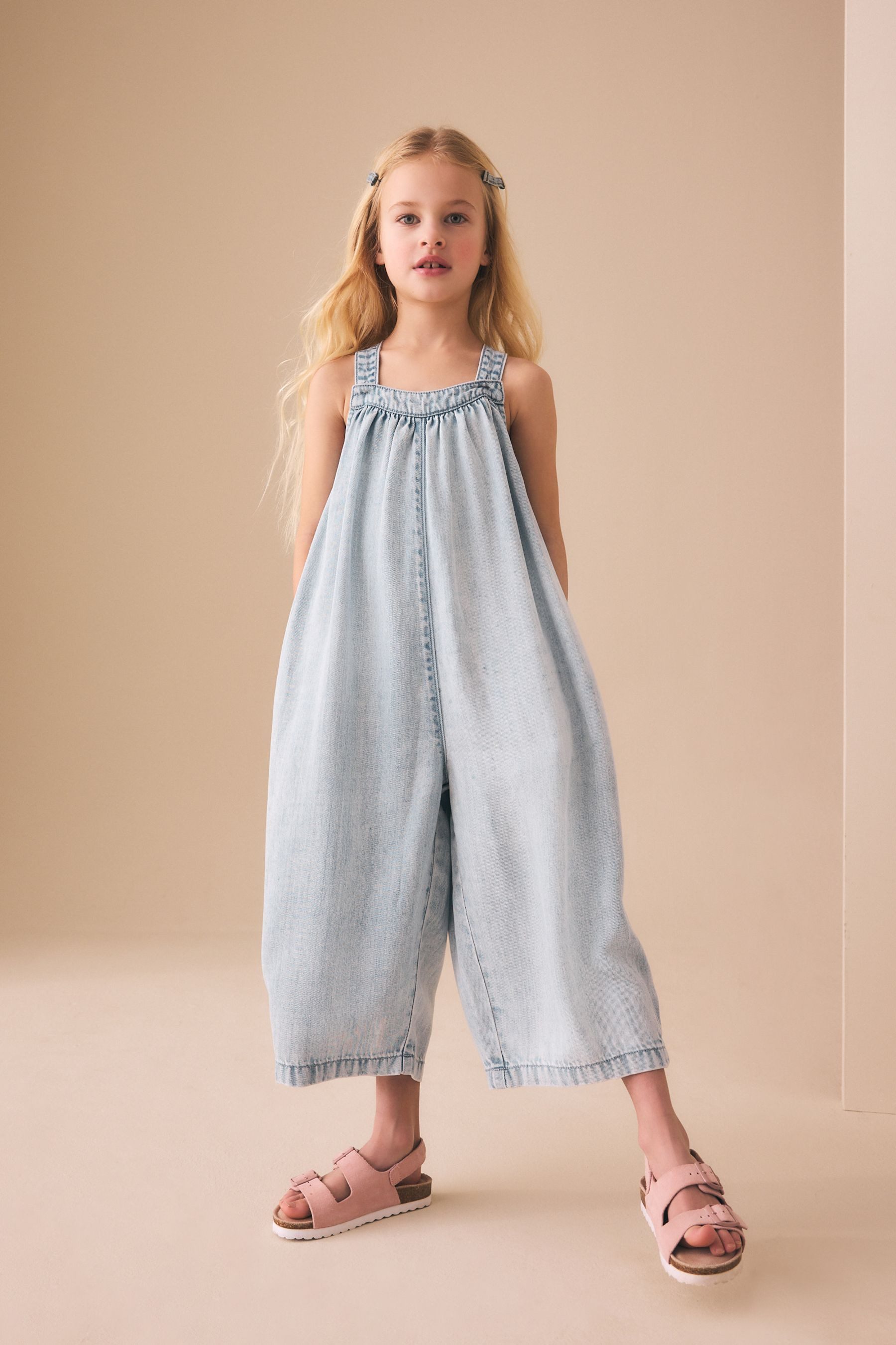 Next Playsuit Jumpsuit mit Barrel-Bein (1-tlg)