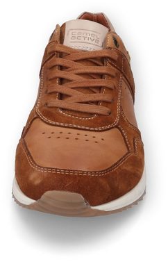 camel active Sneaker im Casual Chic Look, Freizeitschuh, Halbschuh, Schnürschuh