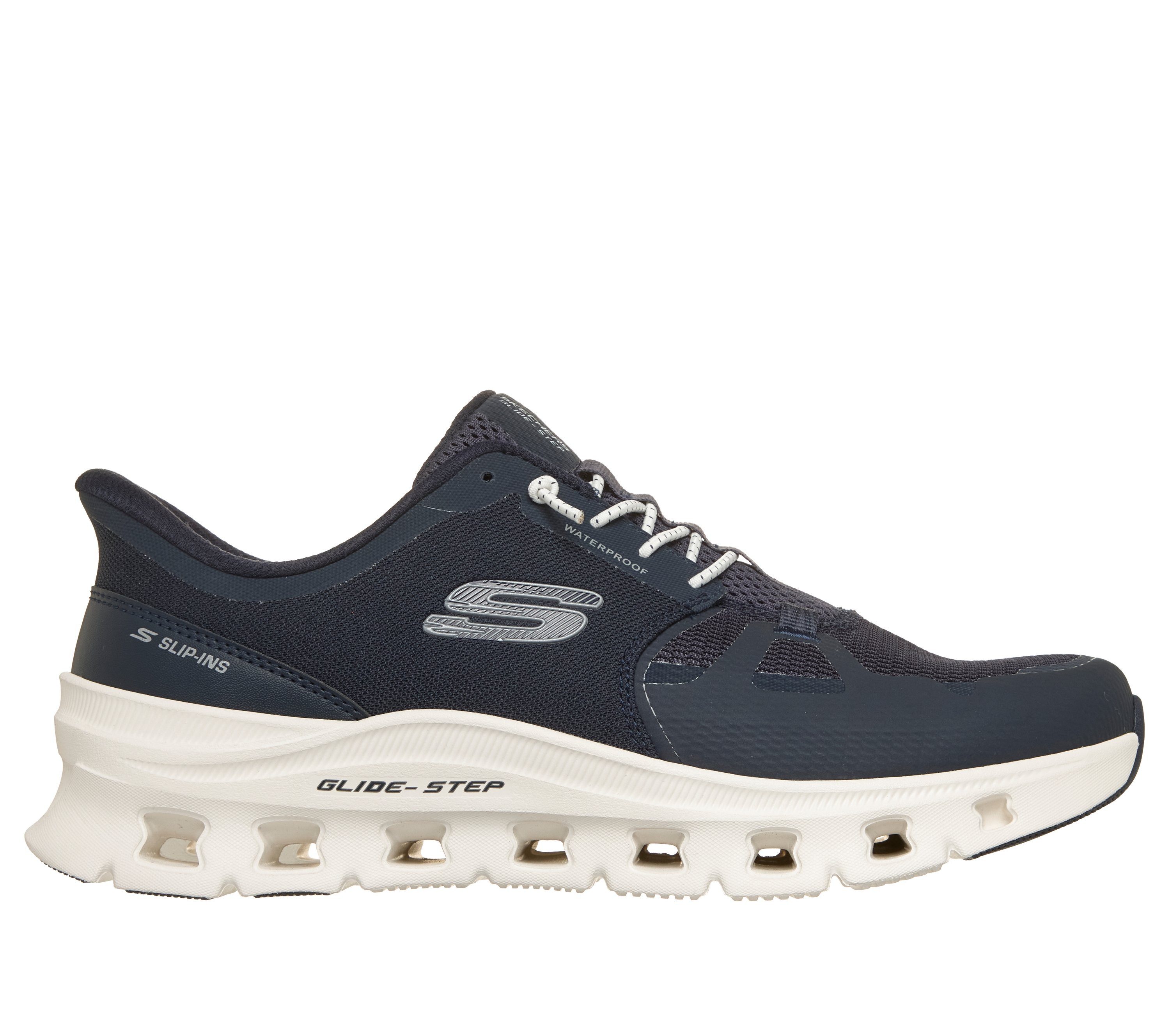 Skechers GLIDE-STEP PRO-RAINPARTNER Slip-On Sneaker Schlupfschuh, Halbschuh, Freizeitschuh, mit elastischen Schnürsenkeln