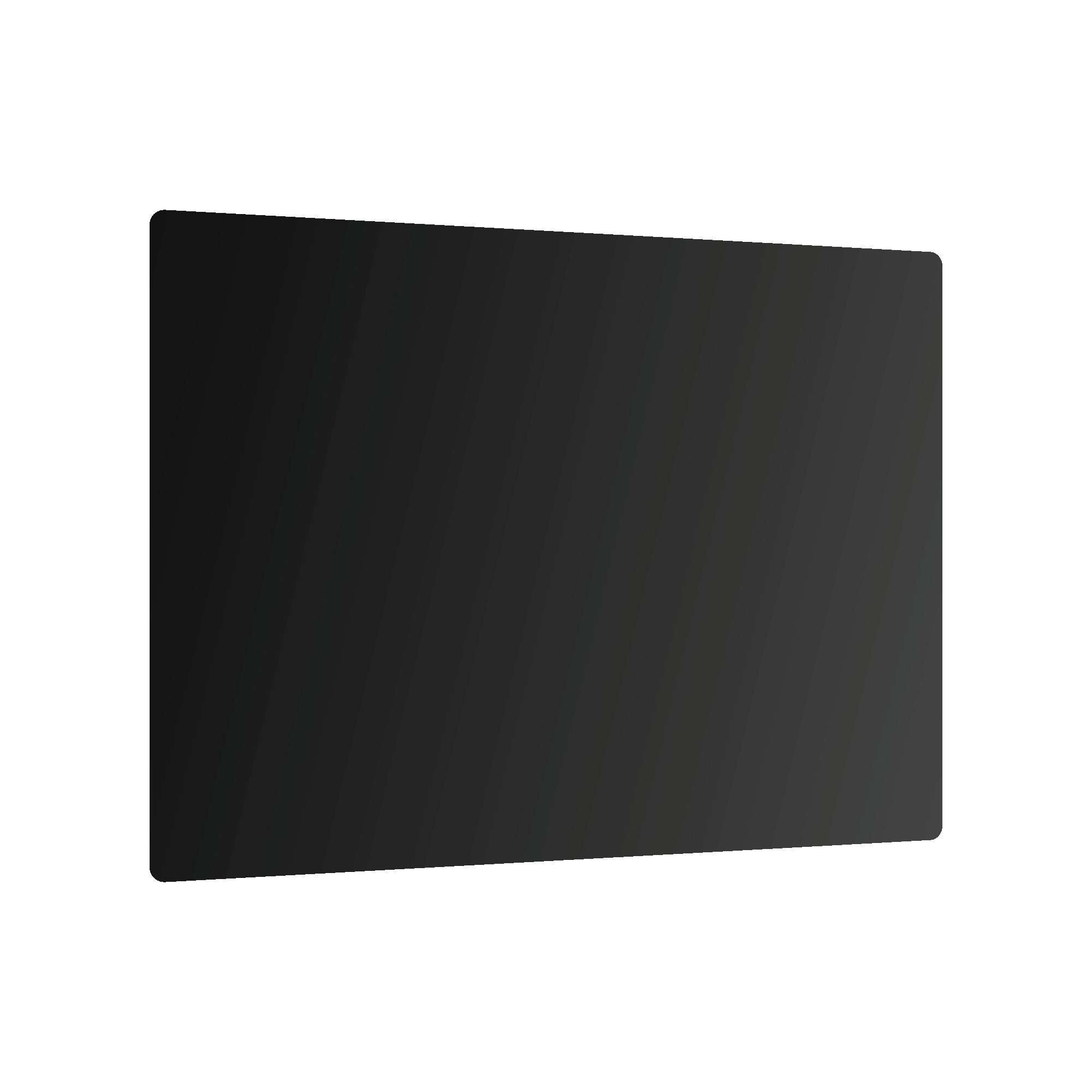 ALLboards Schneidebrett Glas Herdabdeckplatte Schneidebrett 30x40 cm Arbeitsplatte Herdschutz, Glas
