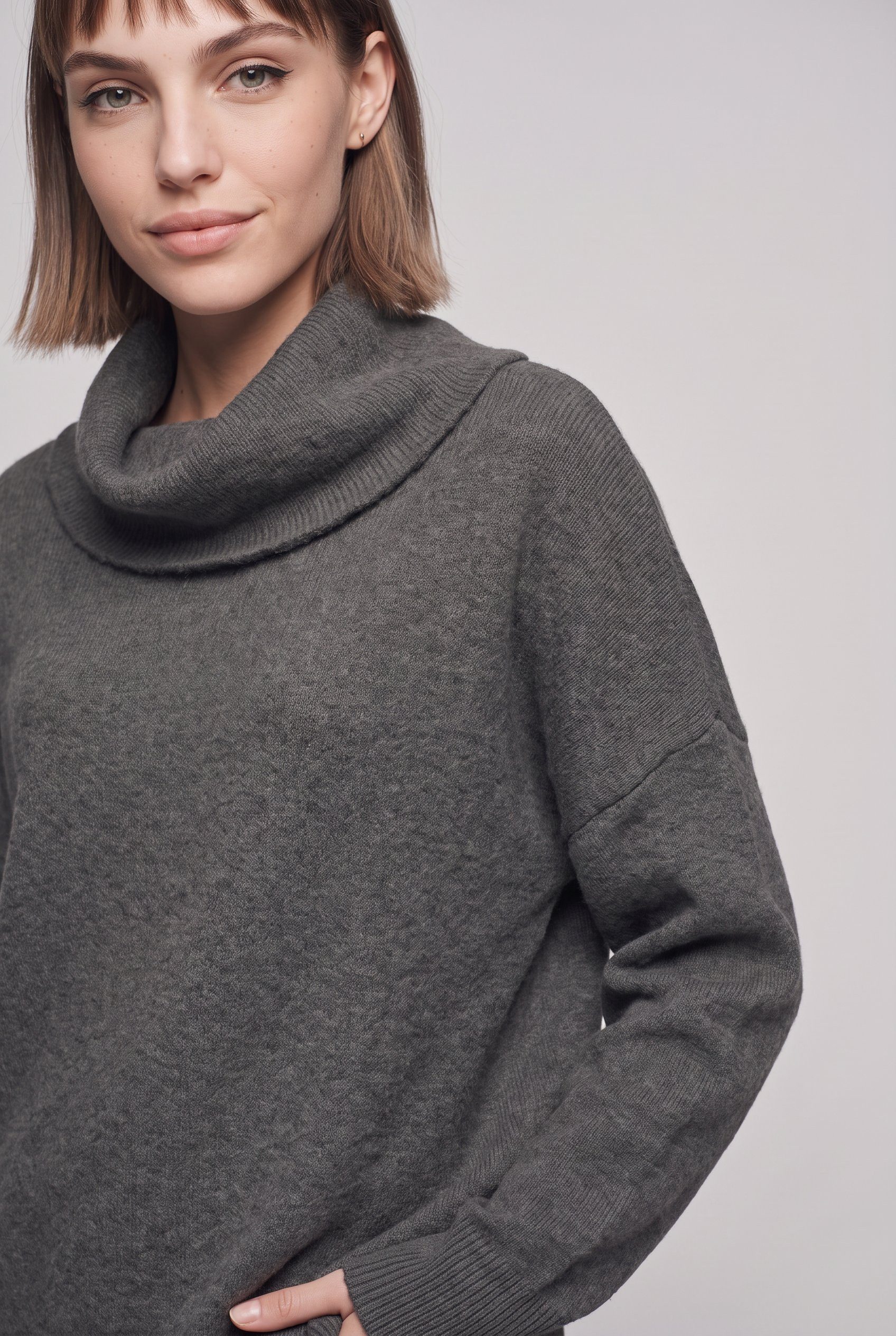 ONLY Rollkragenpullover ONLAZU LS COWLNECK KNT
