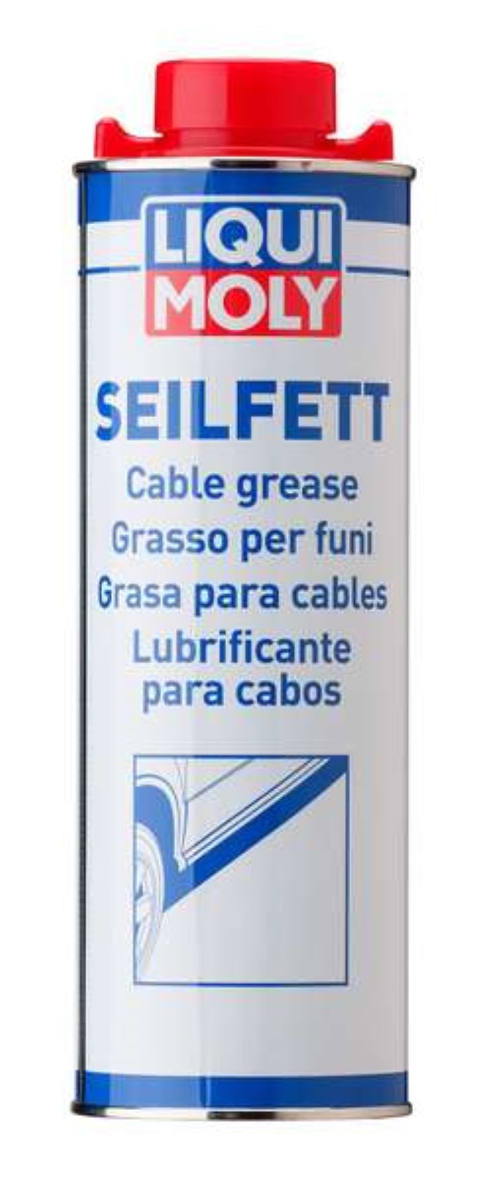 Liqui Moly Öl-Additiv Seilfett 1x1 Liter, 1 l, (1-St)