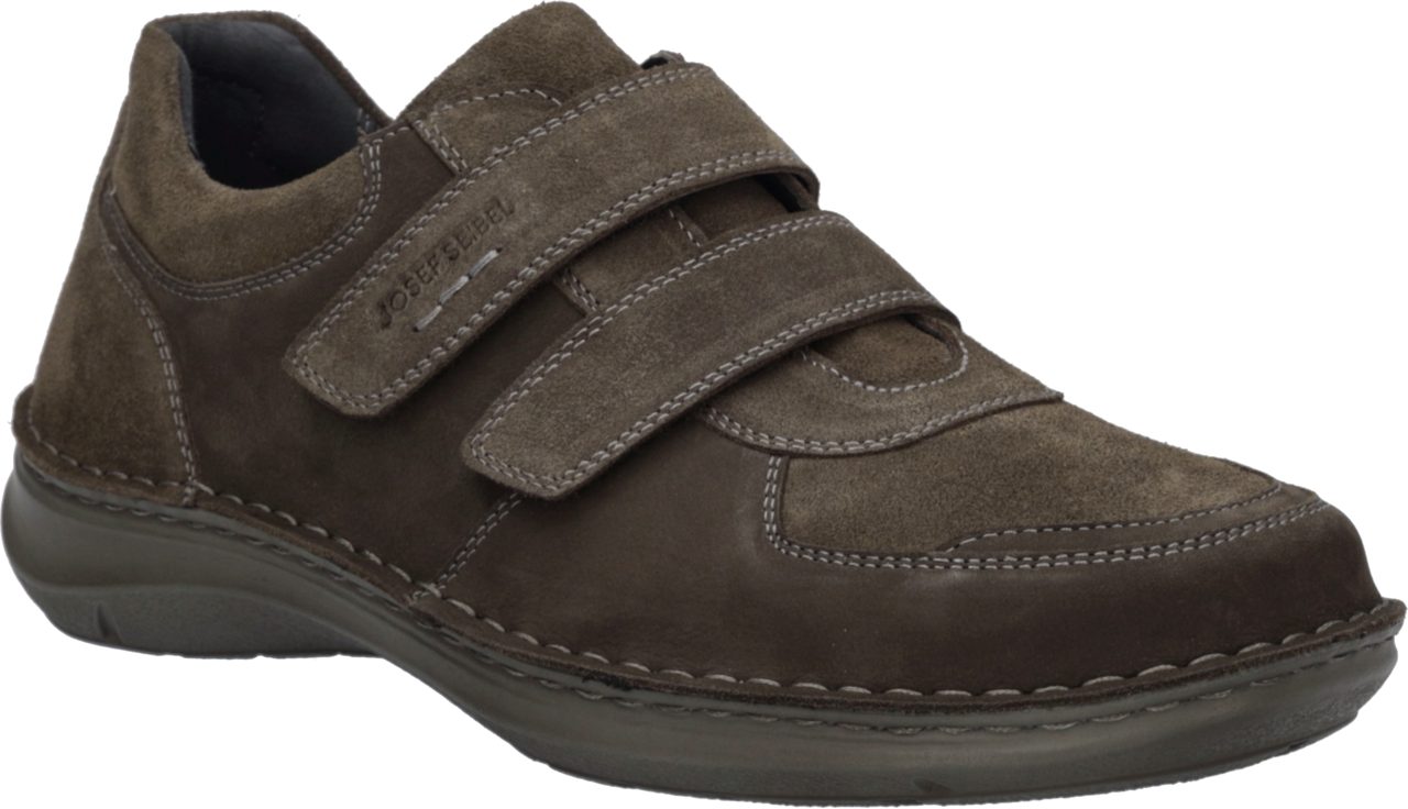 Josef Seibel New Anvers 16 Klettschuh Halbschuh mit zwei Klettverschlüssen, Weite K (extraweit)