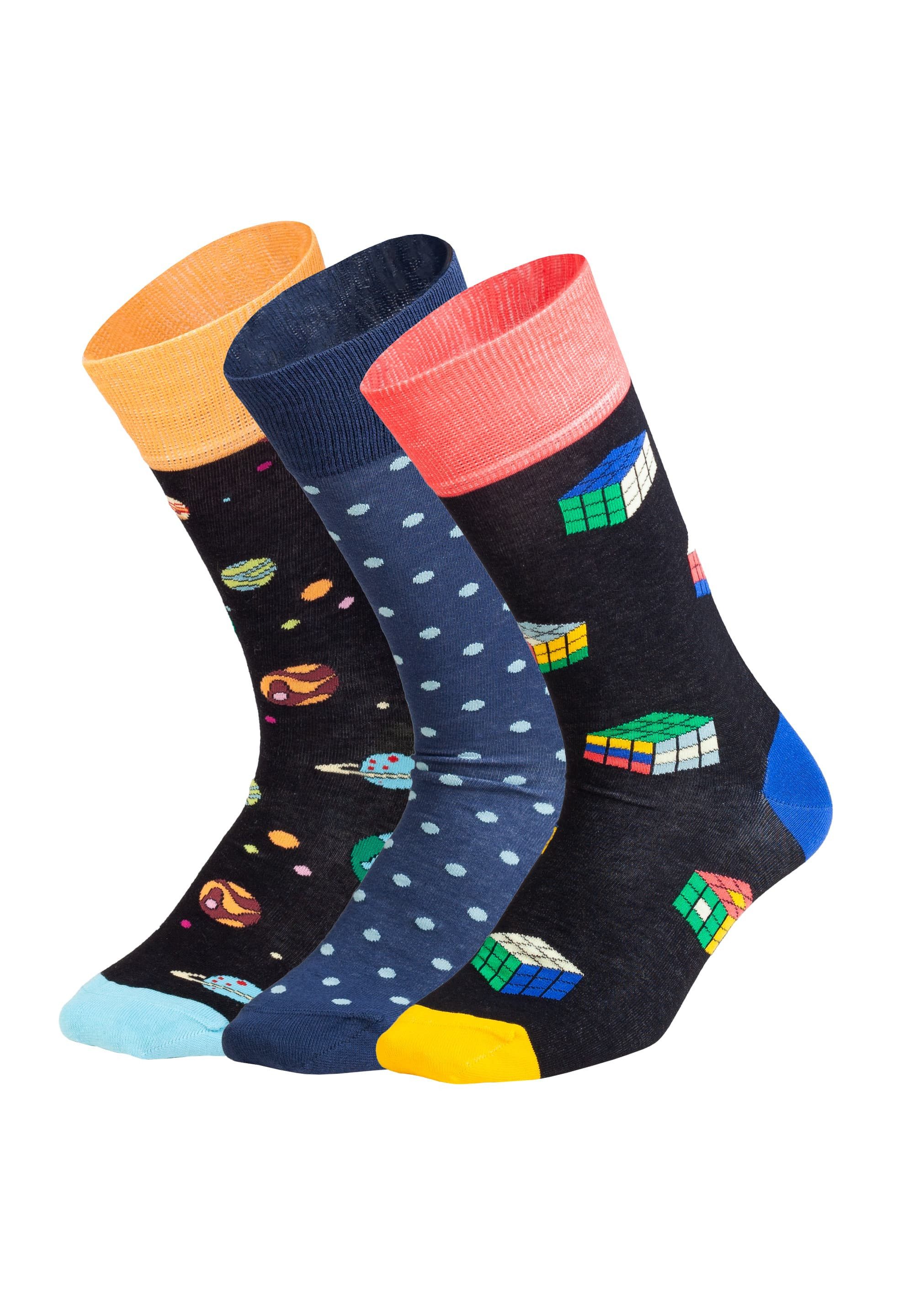 Basicsocken Galactic Cubes