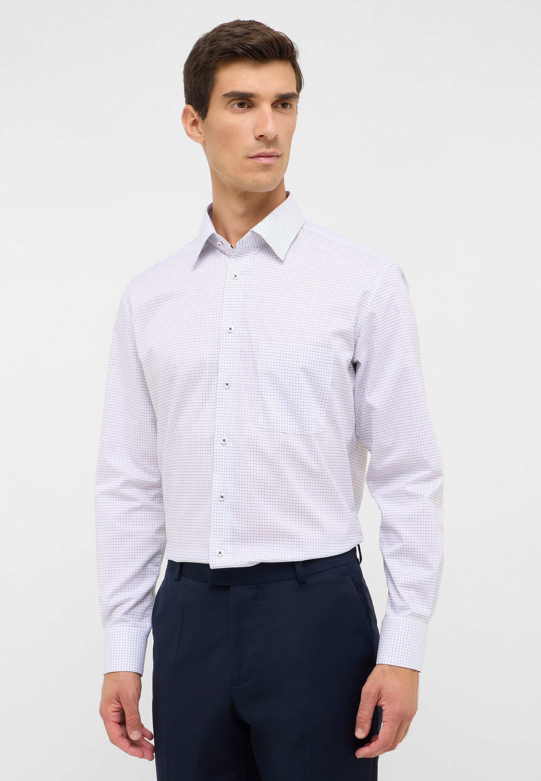 Eterna Langarmhemd MODERN FIT NON IRON günstig online kaufen