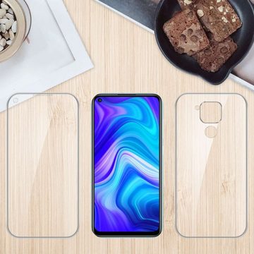 Cadorabo Handyhülle Xiaomi RedMi NOTE 9 Xiaomi RedMi NOTE 9, Flexible Case Handy Schutzhülle - Hülle - Back Cover 360° Grad