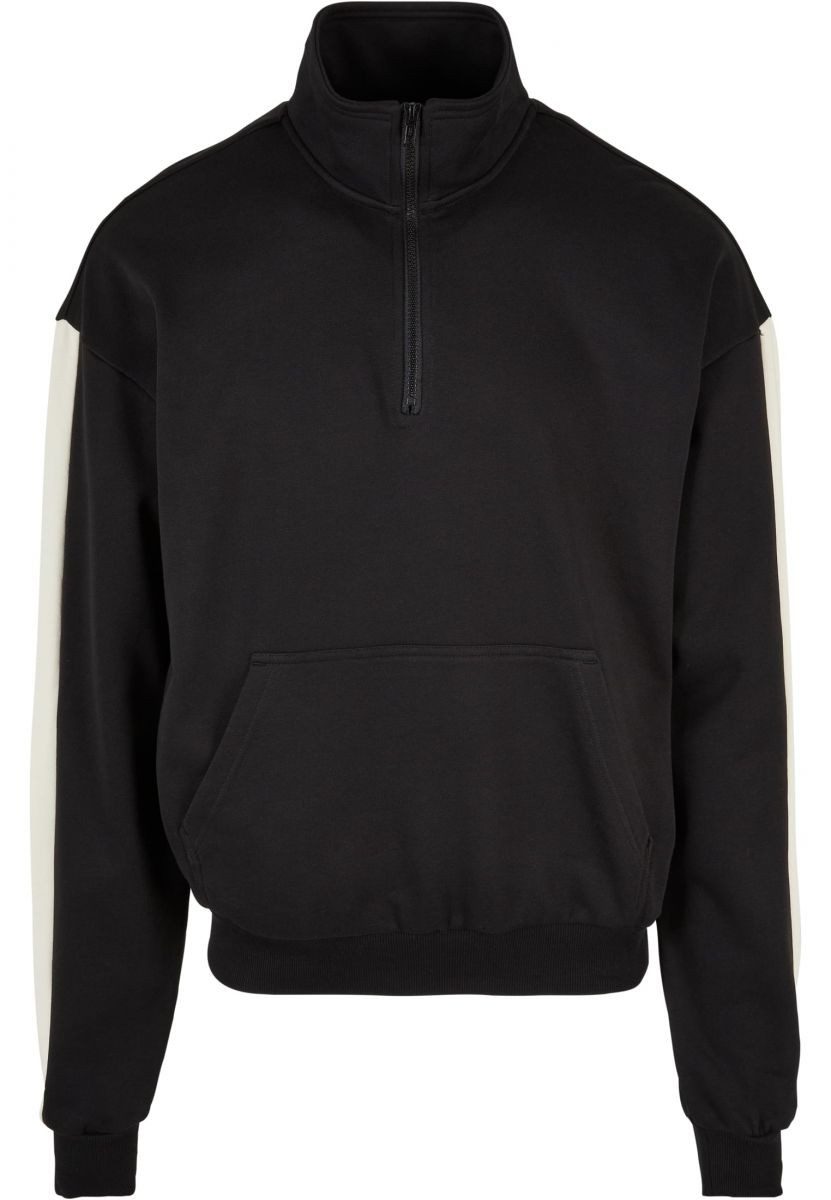 Sweatshirt Striped Troyer Herren Pulli