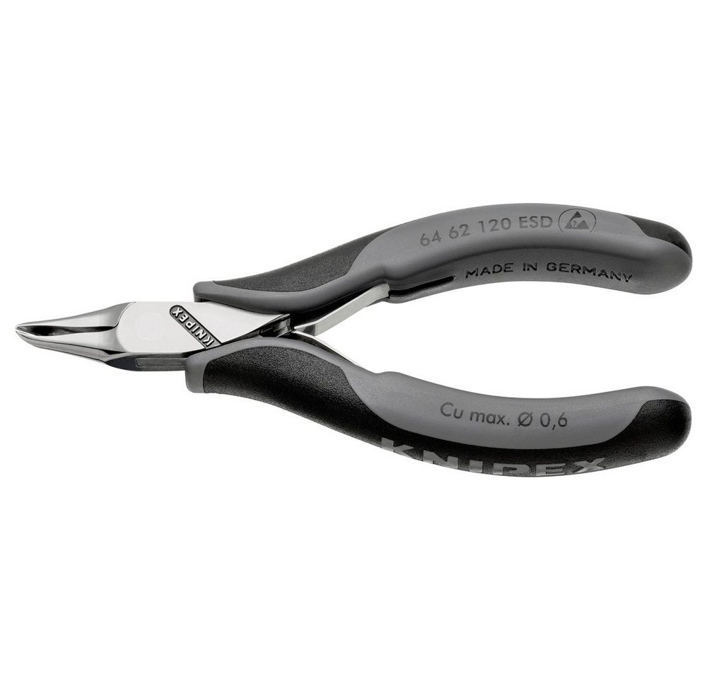 Thumbnail - Knipex Seitenschneider Knipex 64 62 120 ESD Elektronik- u. Feinmechanik Vornschneider mit Fa
