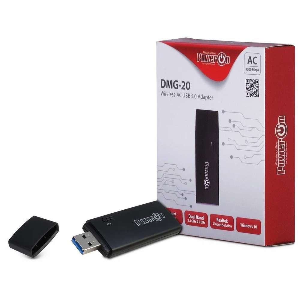 Inter-Tech WLAN-Dongle Inter-Tech DMG-20 WLAN 867 Mbit/s