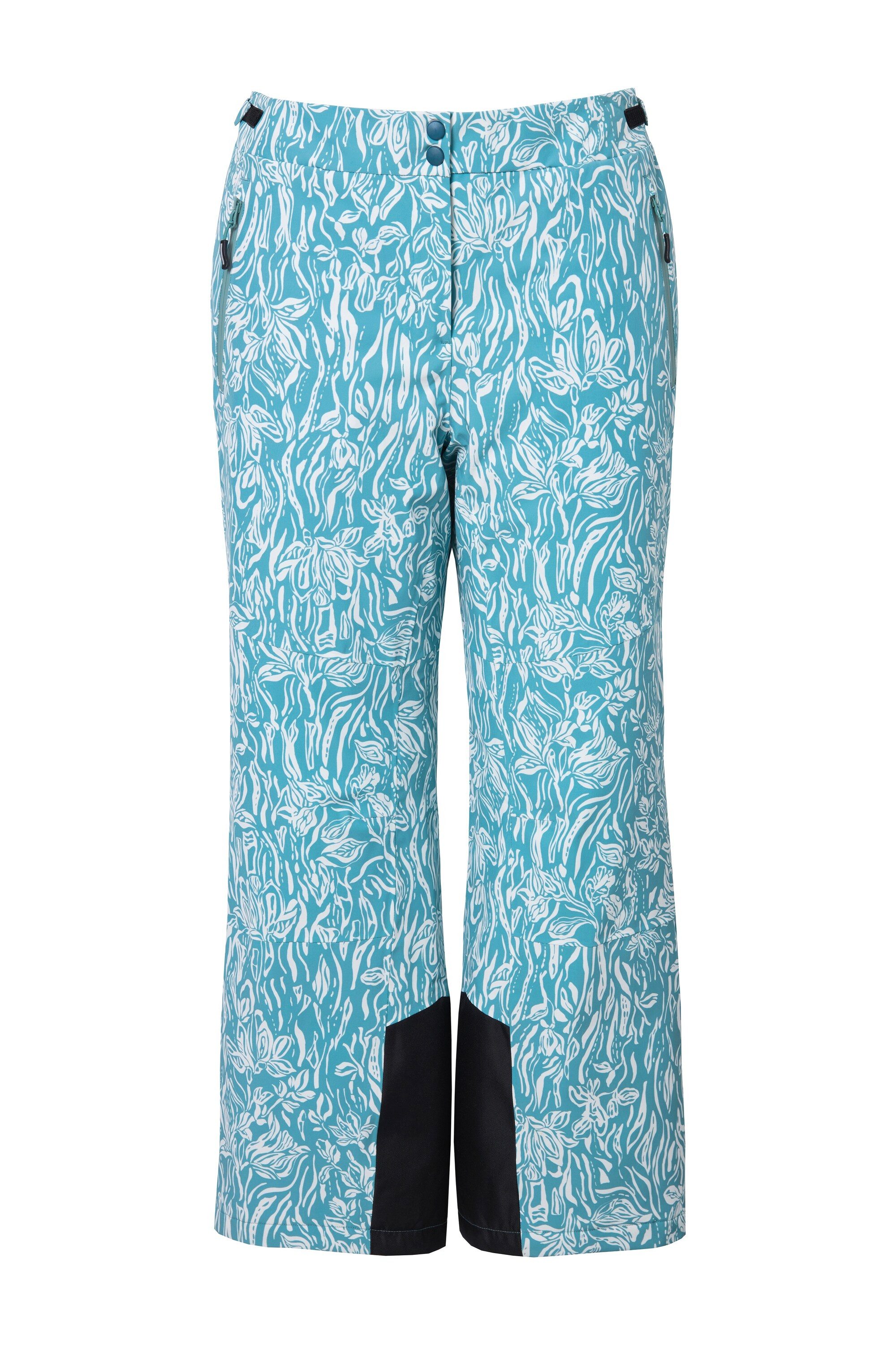 Ulla Popken Funktionshose Skihose wasserdicht Klettriegel günstig online kaufen