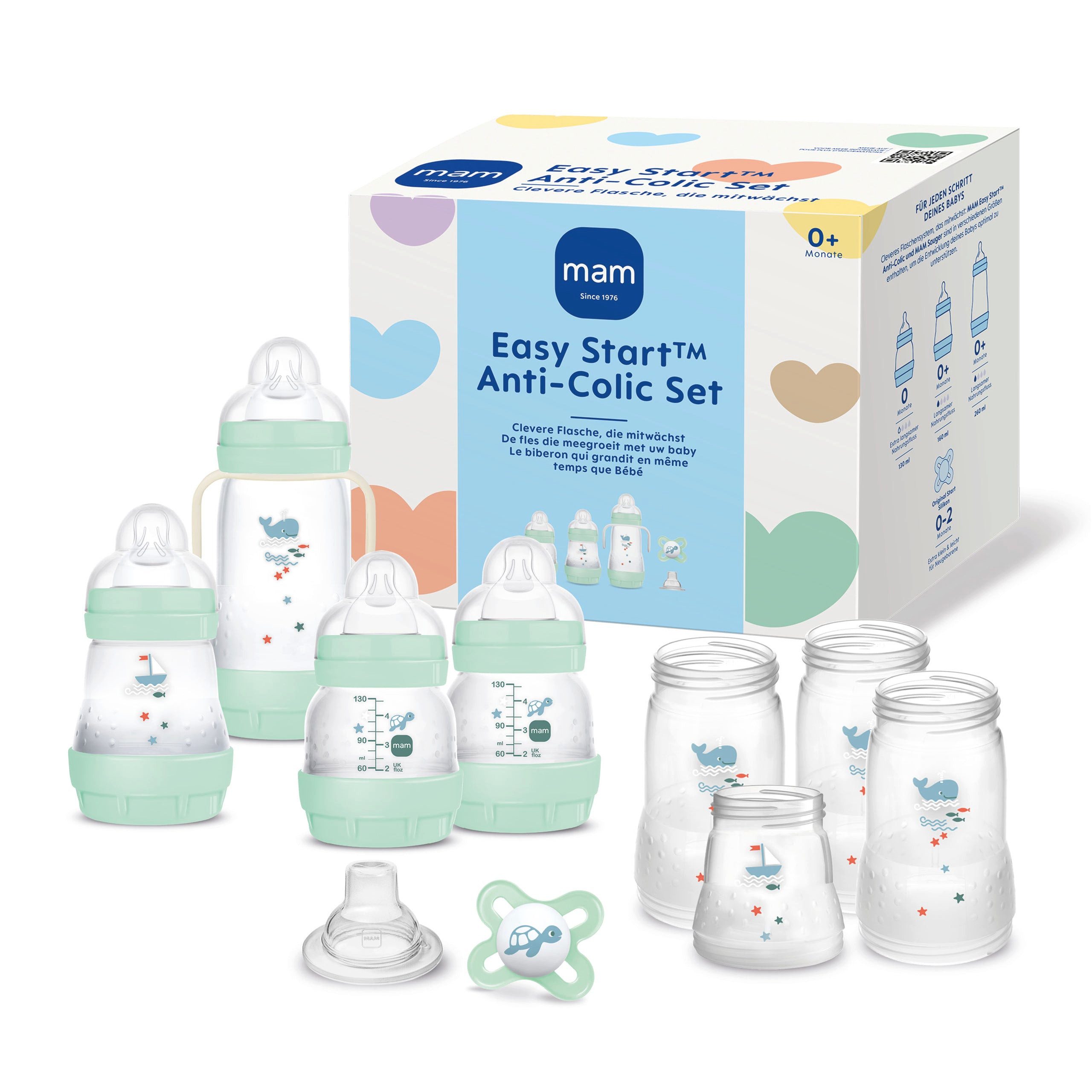 Babyflasche Geschenkset Easy Start Medium