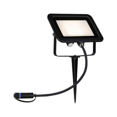 Paulmann LED Gartenstrahler Plug & Shine LED Strahler in Schwarz 15,5W 1700lm IP65, keine Angabe, Leuchtmittel enthalten: Ja, fest verbaut, LED, warmweiss, Außenstrahler