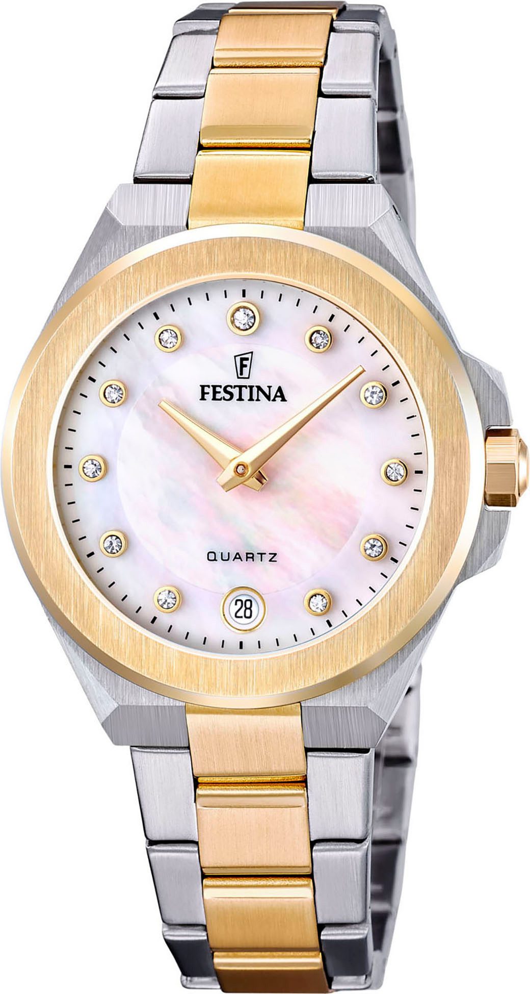 Festina Quarzuhr Mademoiselle F20702/1, Armbanduhr, Damenuhr, günstig online kaufen