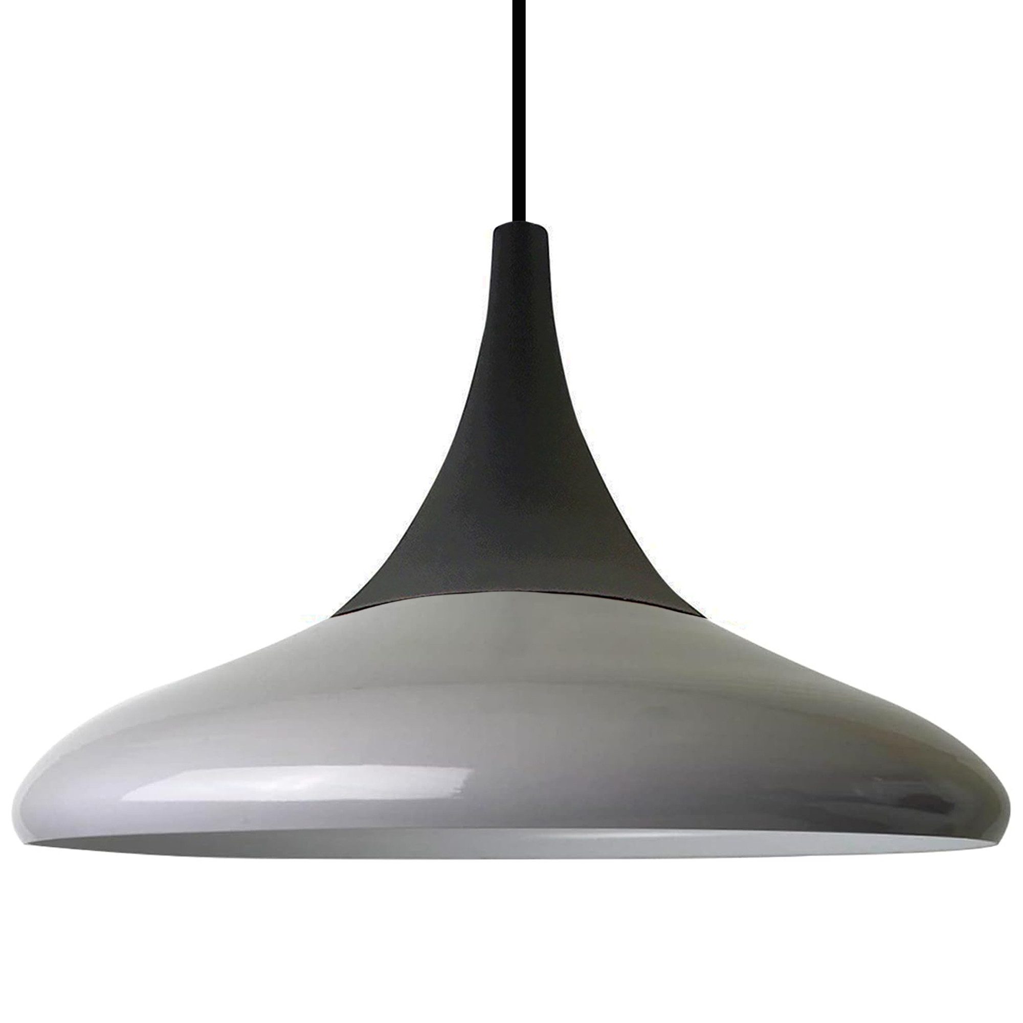 Bamyum Pendelleuchte Pendelleuchte Paladin Grau Metall günstig online kaufen