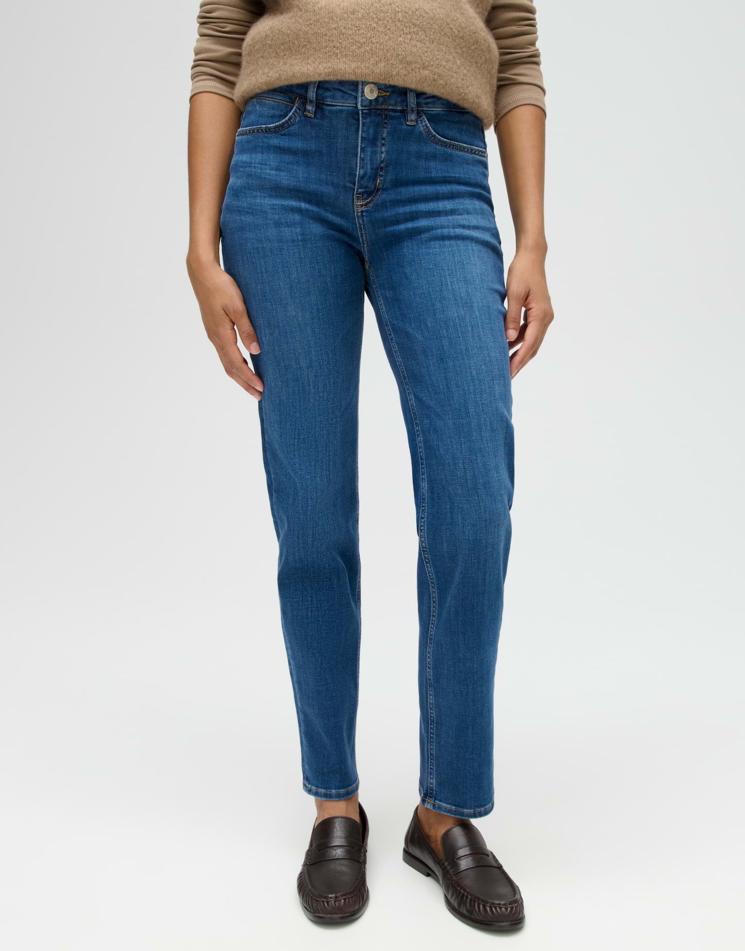 OPUS 5-Pocket-Jeans ELMA CLEVER ELMA CLEVER Straight Jeans Straight fit, Mid Rise, Cropped