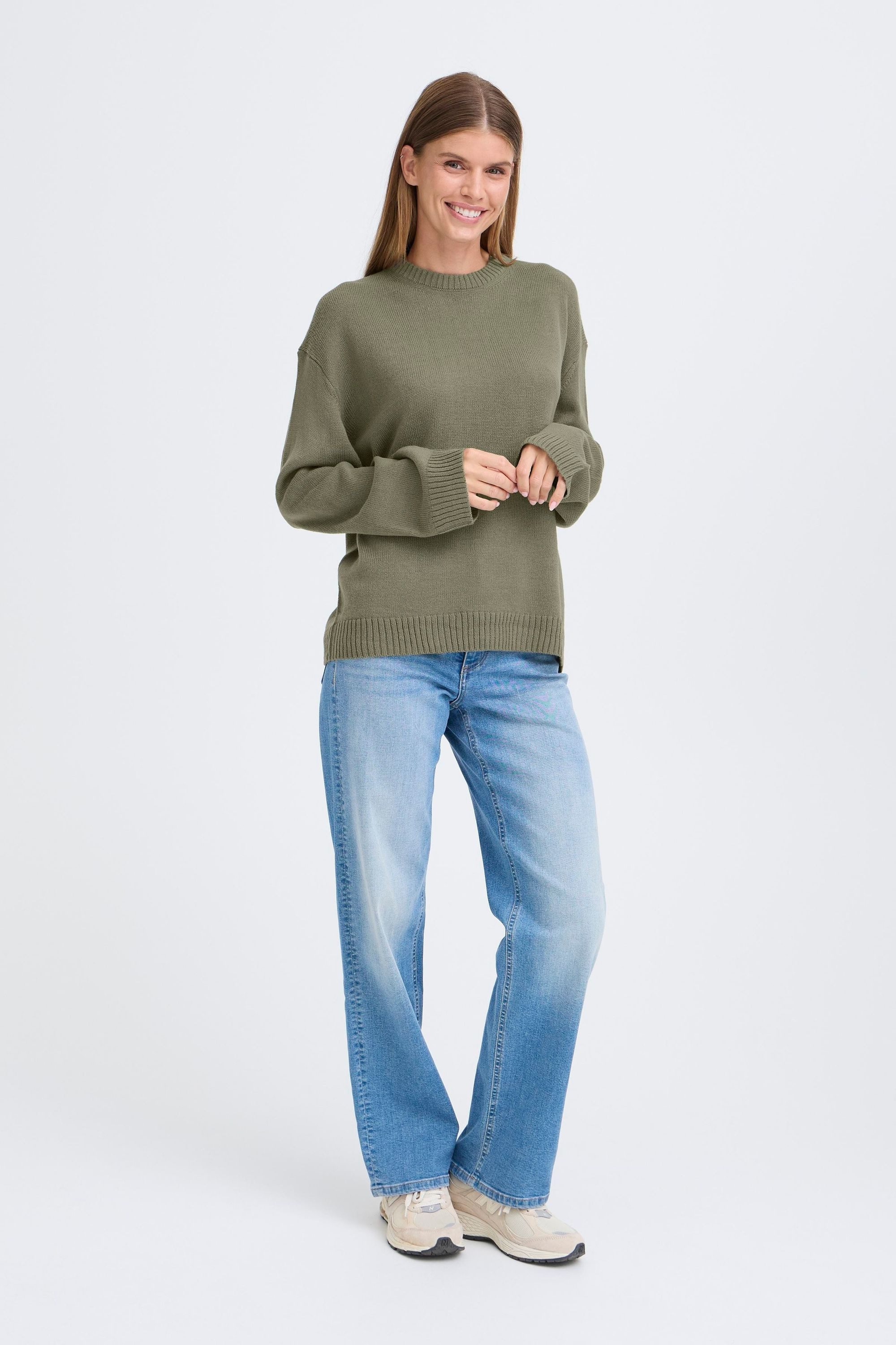 OXMO Strickpullover OXSamson Modischer Strickpullover