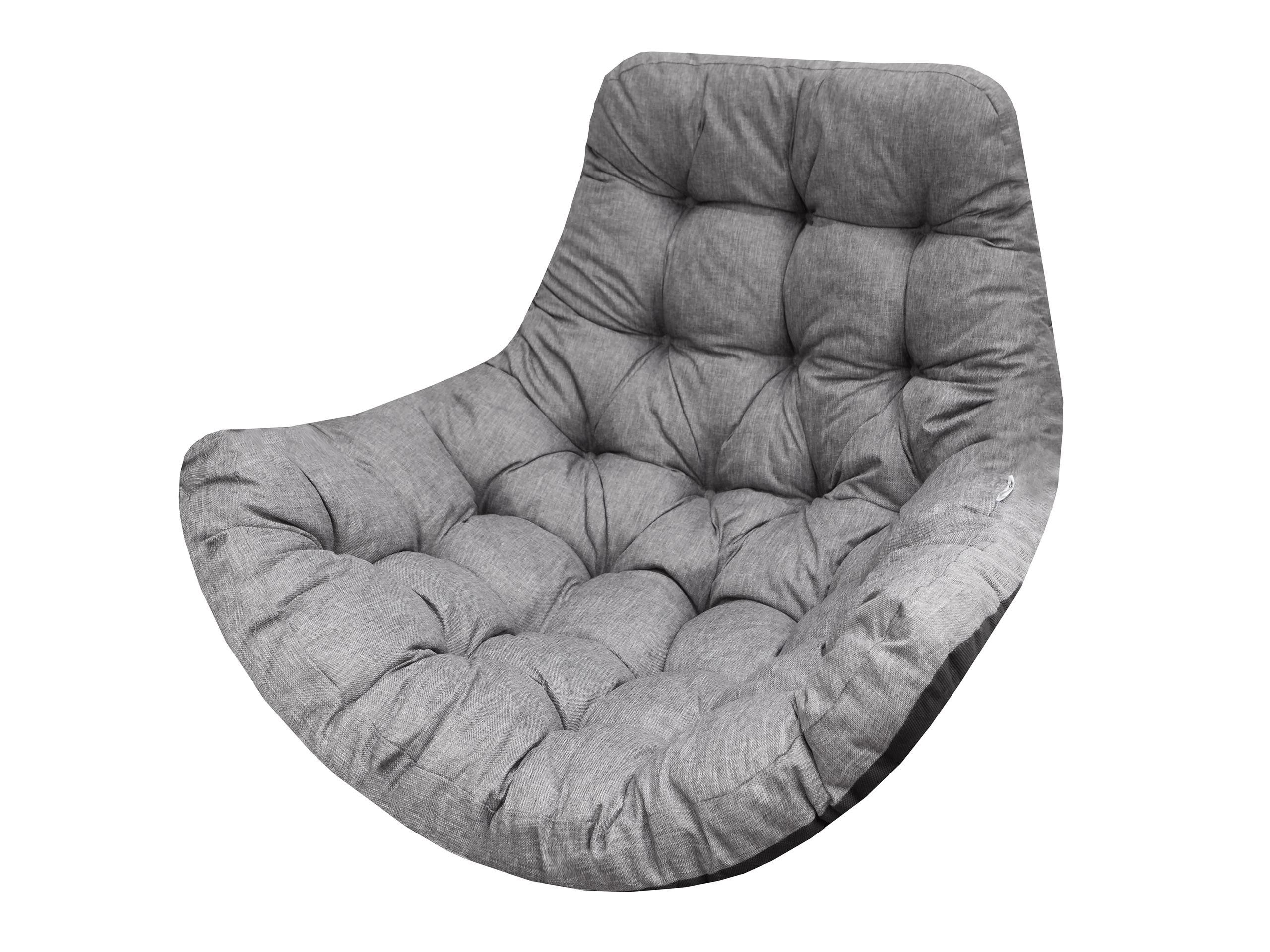 Hobbygarden Stuhlkissen Hängesessel Kissen Polster Auflage für Polyrattan Rattan Hängeschaukel, Sitzauflage für Hängekorb Rückenkissen für Hängesitz Indoor & Outdoor