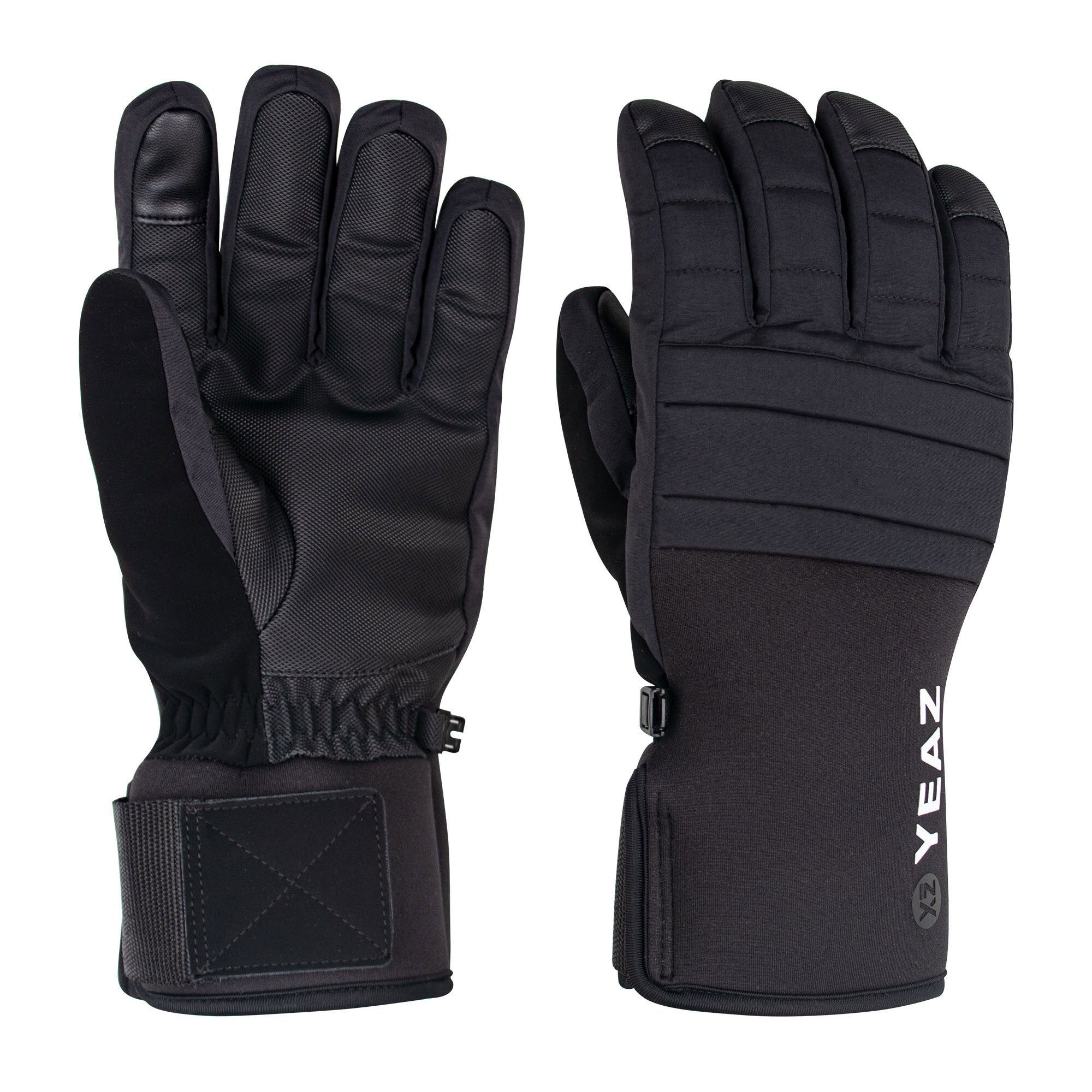 YEAZ Skihandschuhe RIDIN Skihandschuhe (2-St) Touch-Funktion für Smart Devices