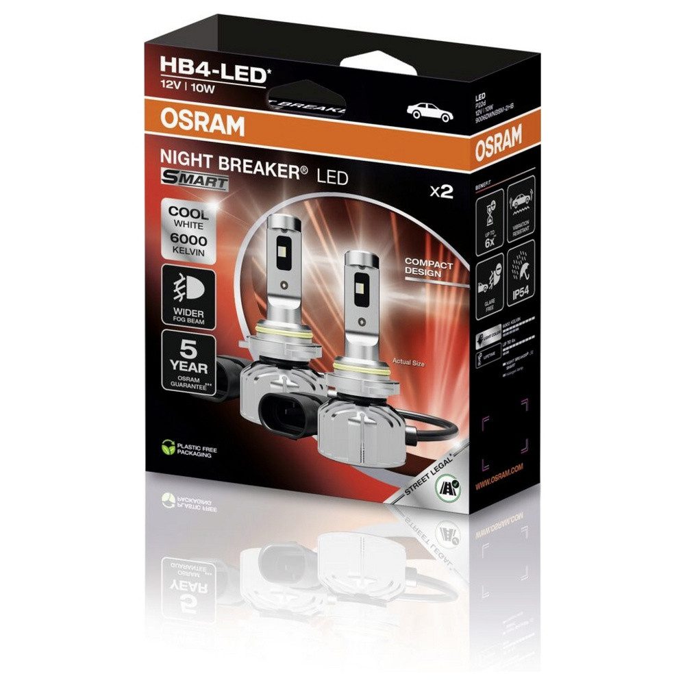 Osram KFZ-Ersatzleuchte Osram Automotive 9006DWNBSM-2HB LED Leuchtmittel NIGHT BREAKER® LED SM – Bild 5 von 5