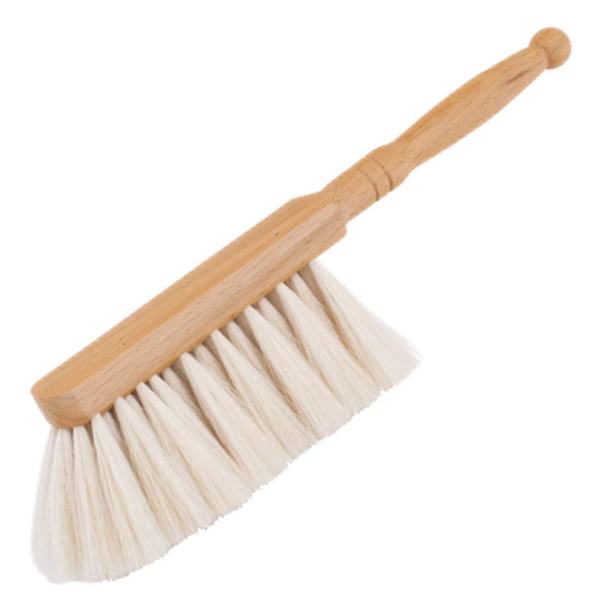 Bürstenhaus Redecker Reinigungsbürste Bürstenhaus Staubbürste Klein eckig aus Ziegenhaar (25cm)