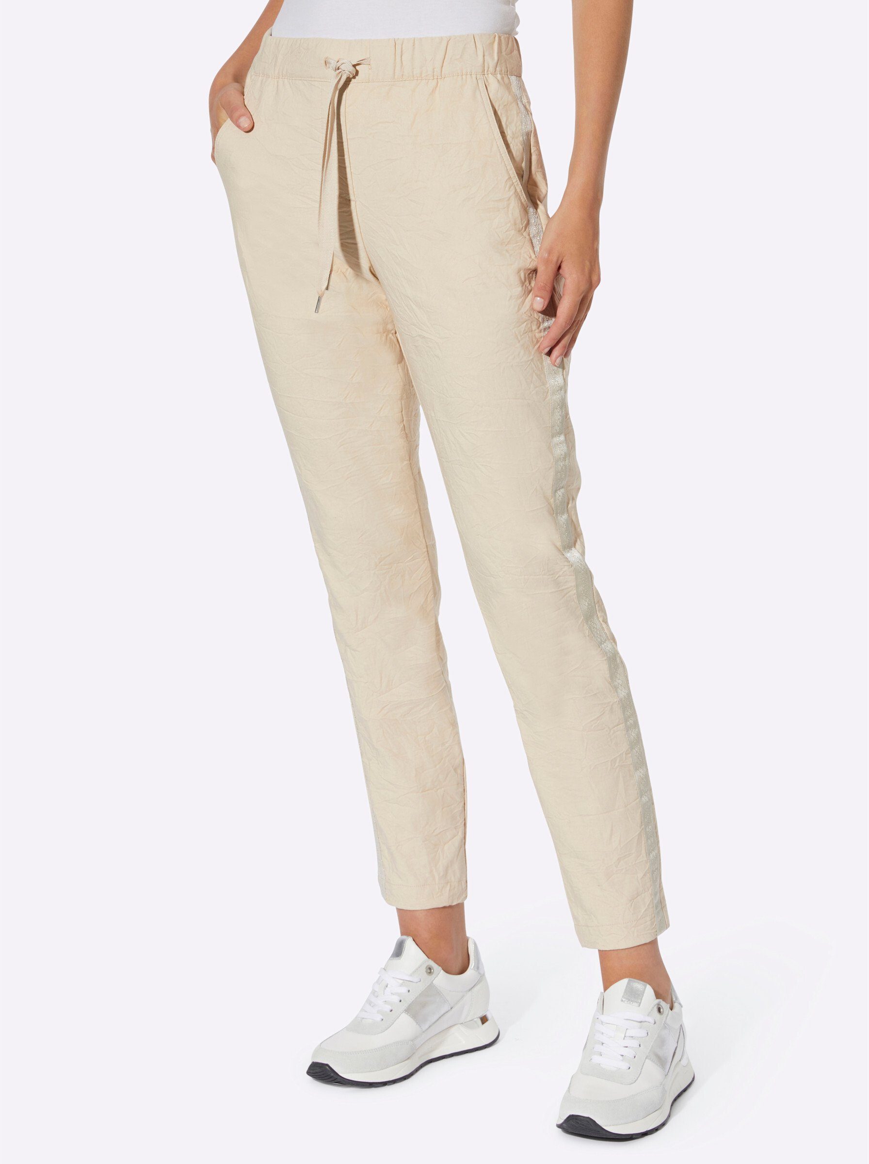 heine Jerseyhose Röhrenhose Innenbeinlänge ca. 71 günstig online kaufen