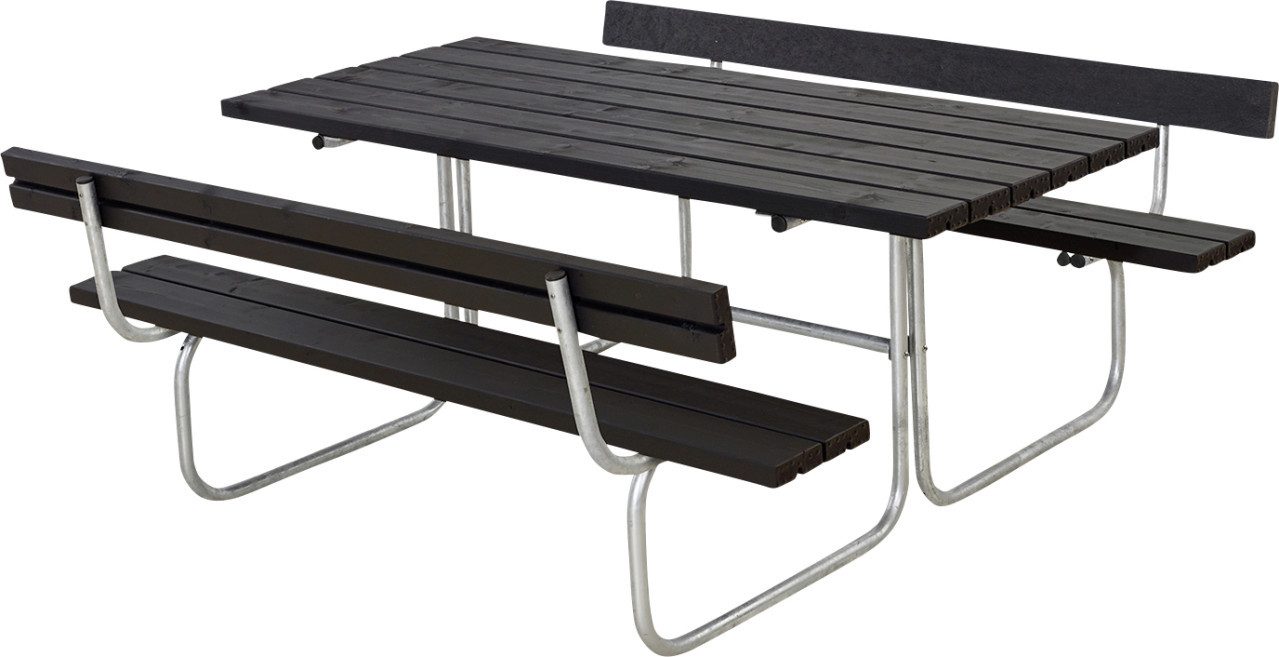 PLUS Gartenlounge-Set Plus Kombimöbel Classic 177 x 177 x 75 cm mit 2, Witterungsbeständig