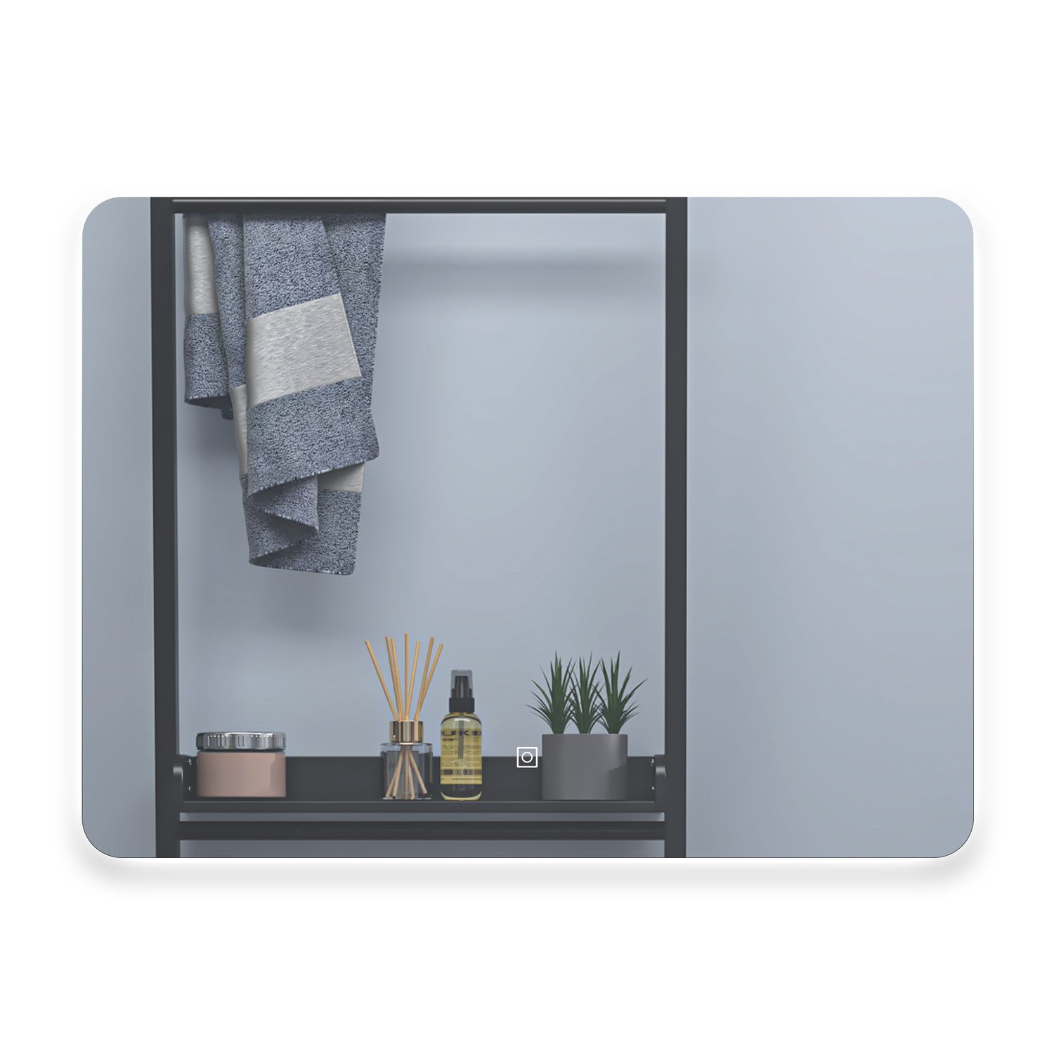 Aica Sanitär Badspiegel mit LED Wandspiegel Badezimmerspiegel rahmenlos Bes günstig online kaufen