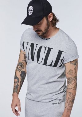 Uncle Sam Print-Shirt mit Logo-Print