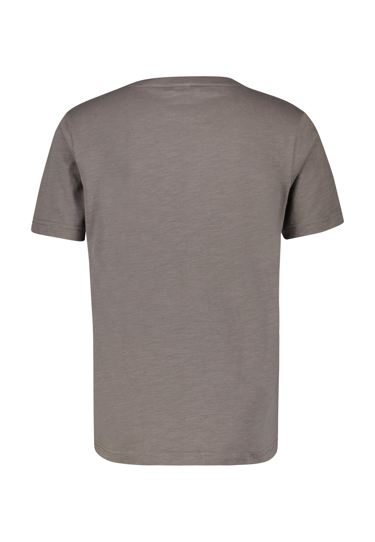 auf Brust LERROS Print T-Shirt BASALT GREY LERROS linker T-Shirt,