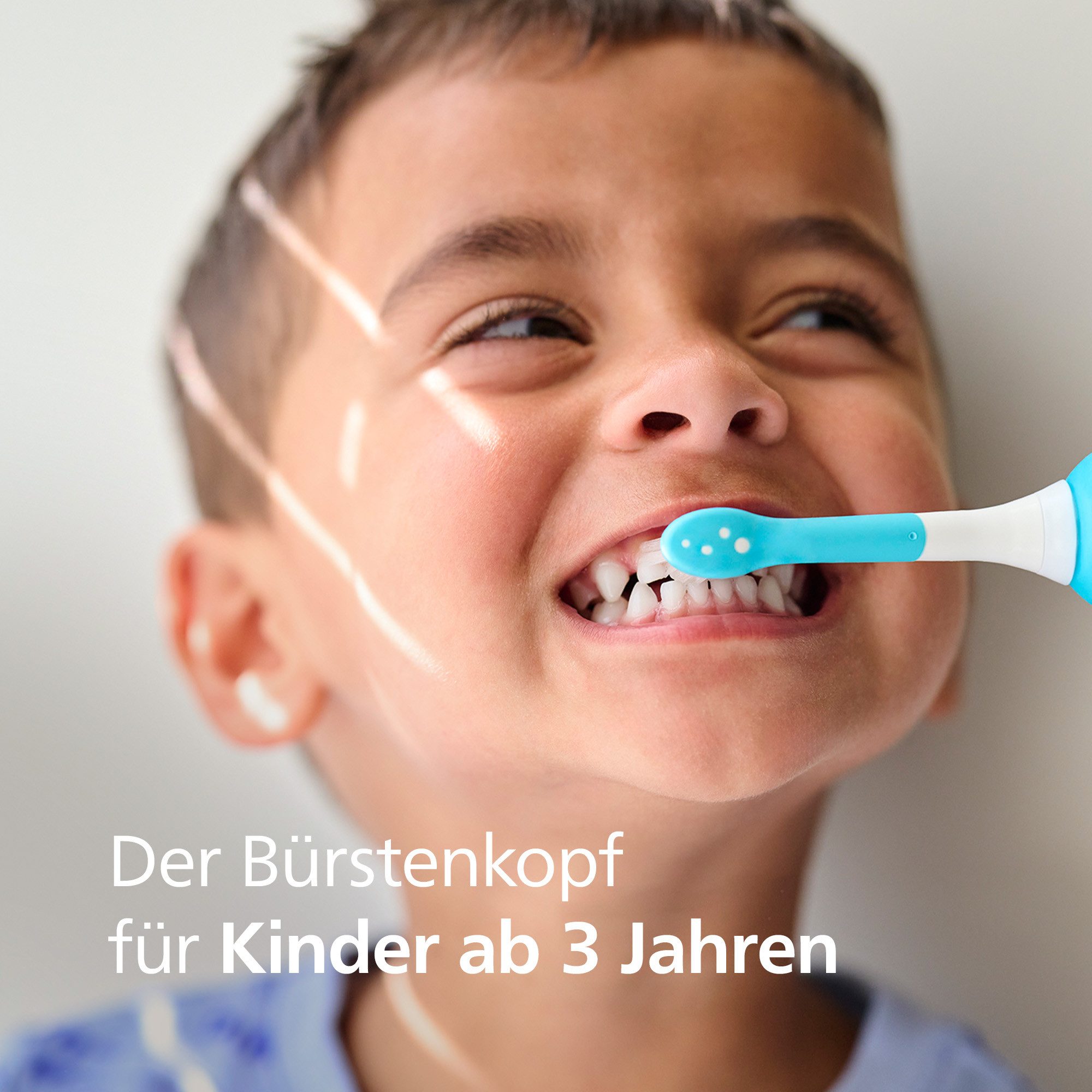 Philips Sonicare Aufsteckbürsten For Kids, für Milchzähne geeignet, ab 3 Jahren, für jedes Sonicare Handstück