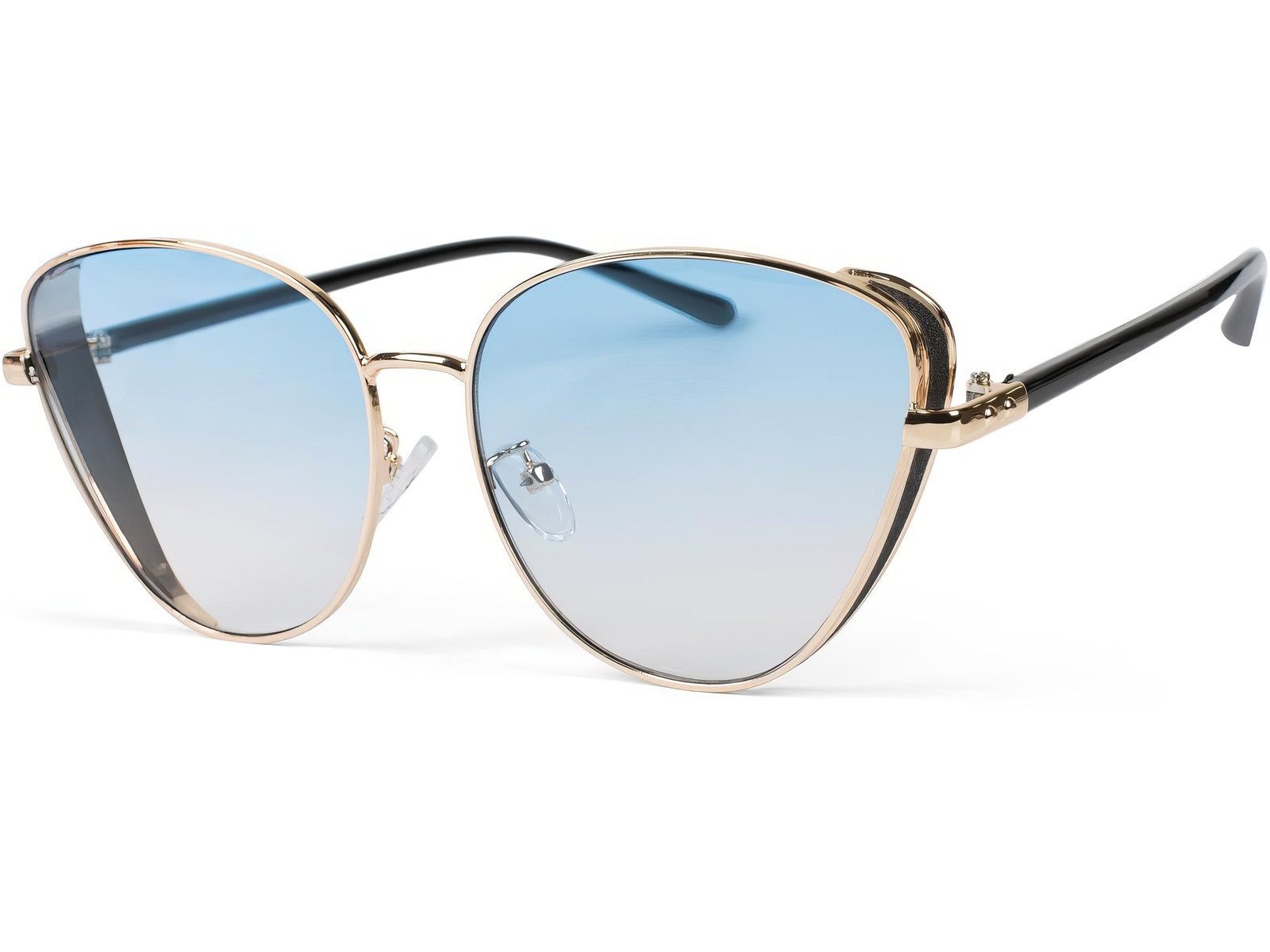 styleBREAKER Sonnenbrille Cateye Sonnenbrille mit Glitzer Side Shield (1-St). € 21,95