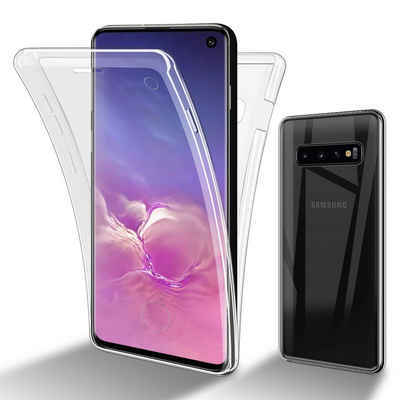 Cadorabo Handyhülle Samsung Galaxy S10 4G Samsung Galaxy S10 4G, Flexible Case Handy Schutzhülle - Hülle - Back Cover 360° Grad