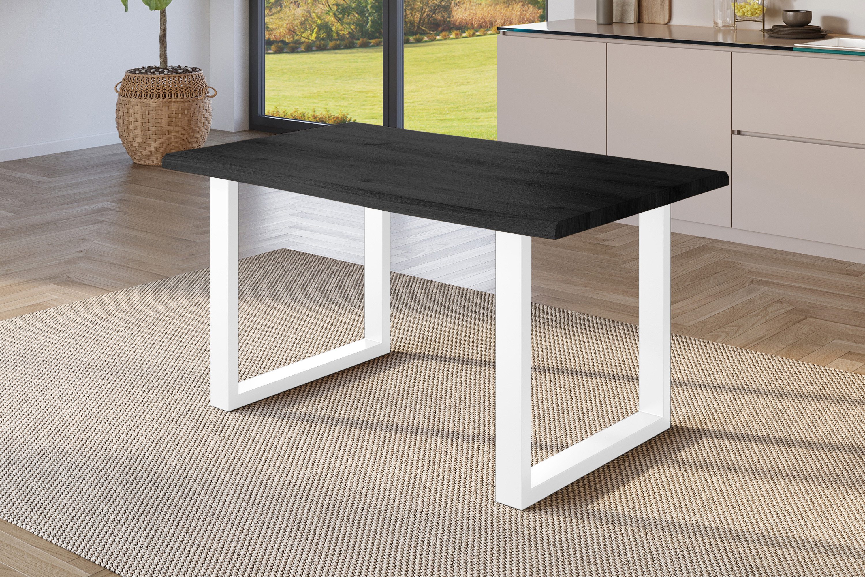 SAM® Esstisch Joel, Holz Grau-Optik, verschiedene günstig online kaufen