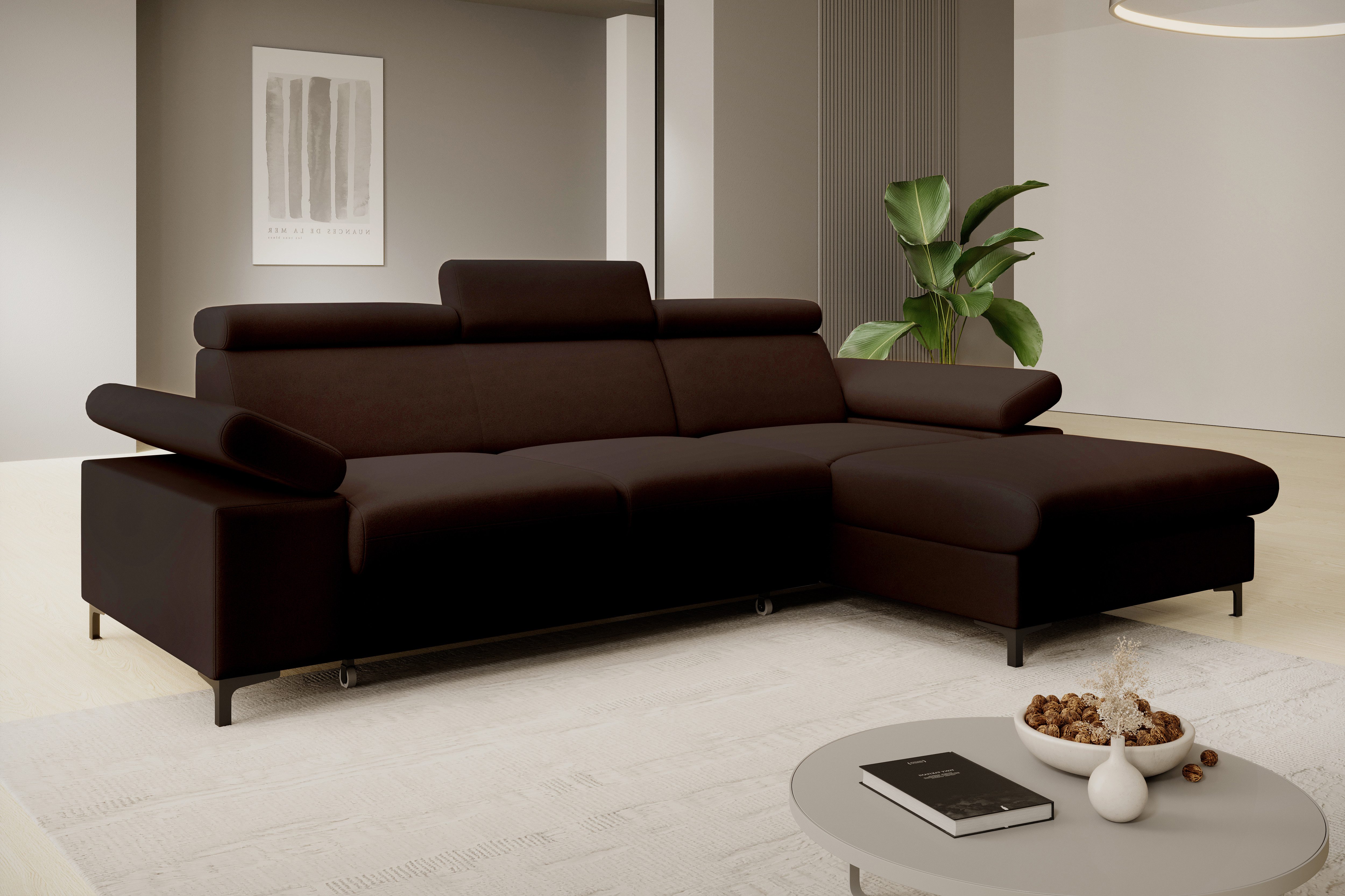 NEXT COLLECTION Ecksofa Ecke mit verstellbaren günstig online kaufen