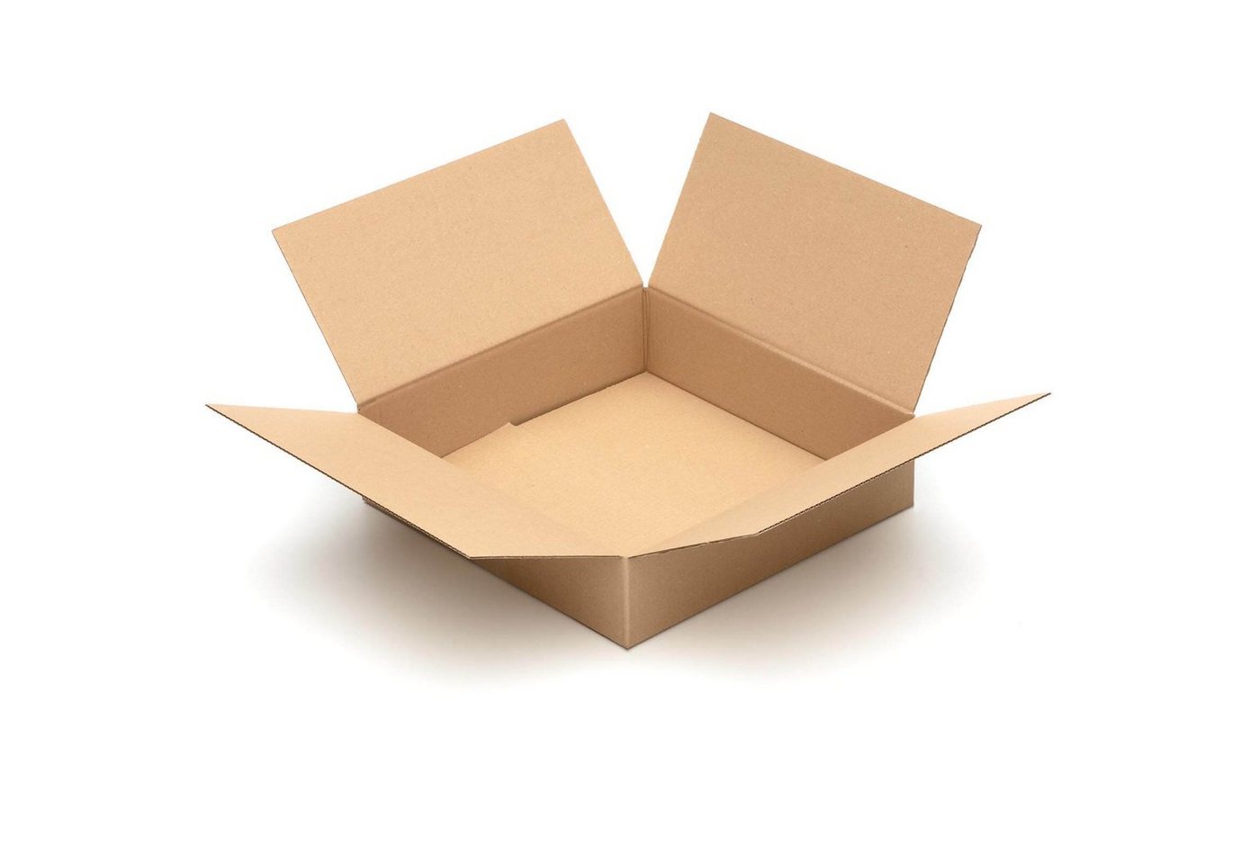 Thumbnail - KK Verpackungen Versandkarton, Faltkartons 400 x 400 x 100 mm Postversand Warenversands