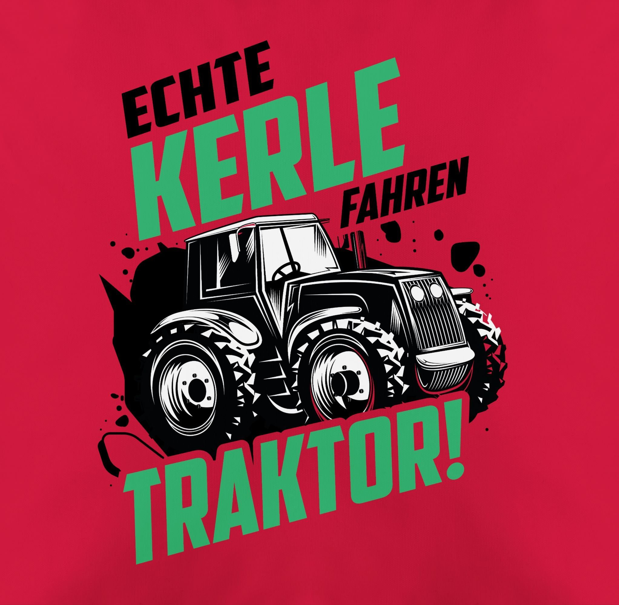 Kissenbezüge Echte Kerle Hobby Deko-Kissen Shirtracer Geschenk, Traktor (1 Stück), Bauer Trecker fahren Landwirt