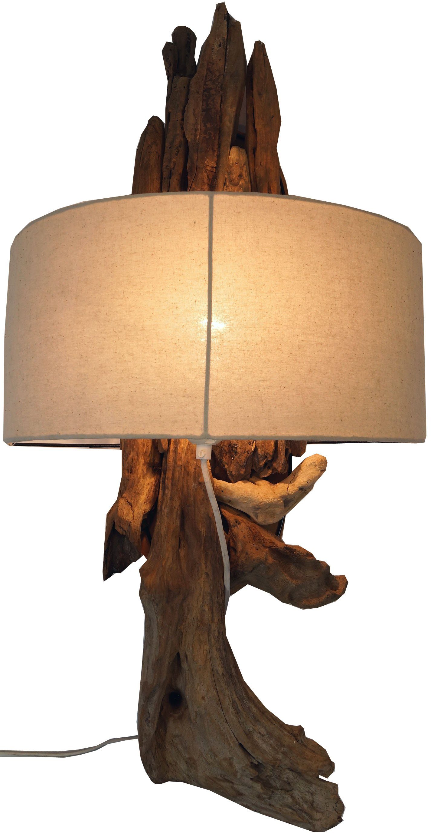 Guru-Shop Wandleuchte Wandlampe, in Bali handgefertigt aus.., Leuchtmittel nicht inklusive