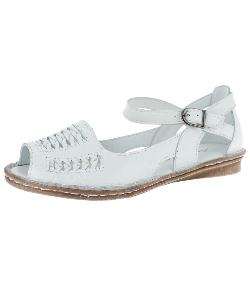 Andrea Conti Sandalen Leder Riemchensandalette, Verschluss Schließe