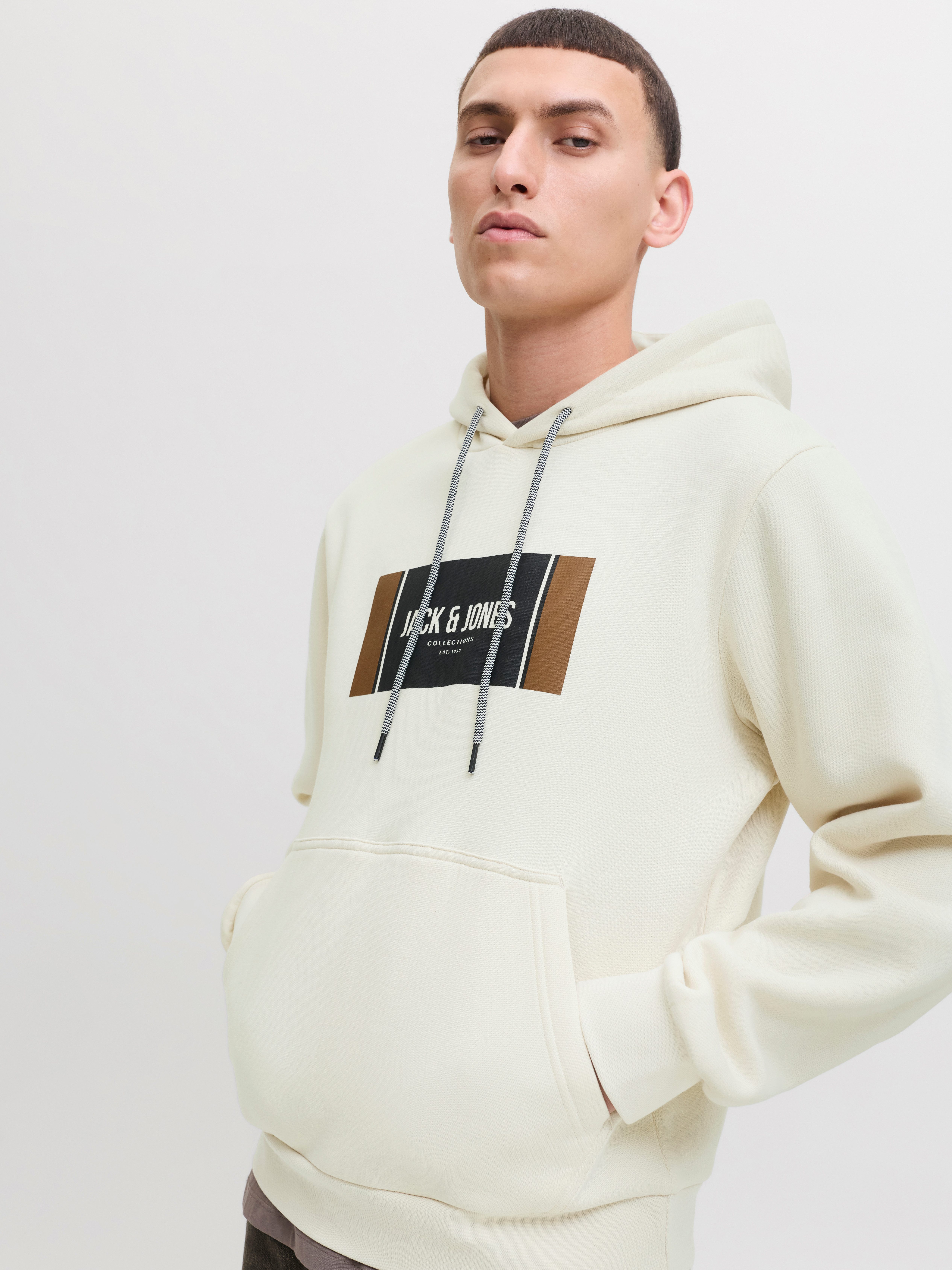 Jack & Jones Kapuzensweatshirt JJHAYATO SWEAT günstig online kaufen