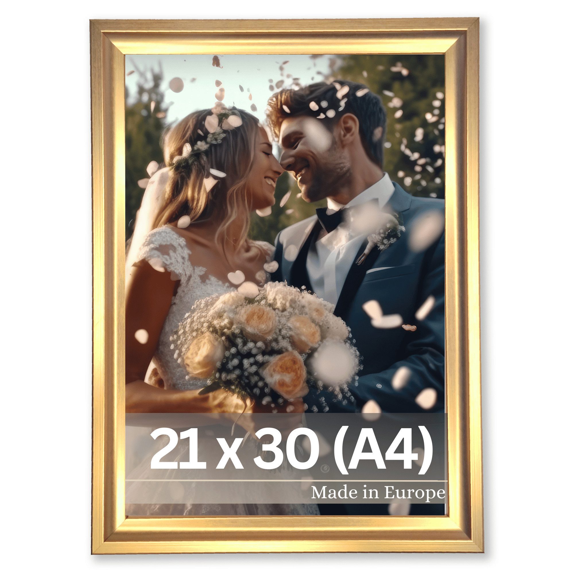 Victor (Zenith) Bilderrahmen Renoir, Bilderrahmen 21x30 cm Gold A4, Bilderr günstig online kaufen