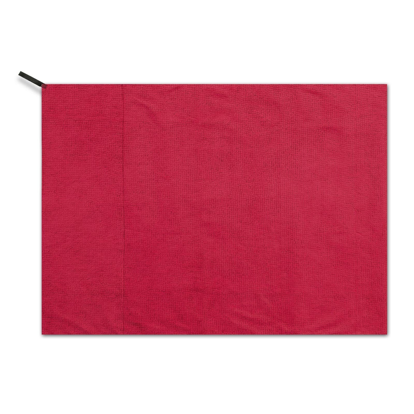 Floordirekt Handtuch Mikrofaser-Handtuch Magic Saugstark, Rot Dry, schnelltrocknend