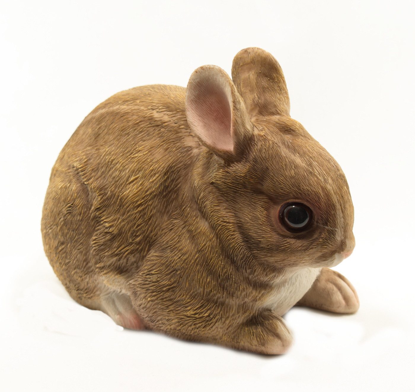 Kaufhaus le petit Tierfigur Deko Hase Hasen Oster Tier Figur Skulptur Osterhase Ei Osterei Objekt, Dekofigur Dekoskulptur Dekoobjekt aus Polyresin (Kunststein)