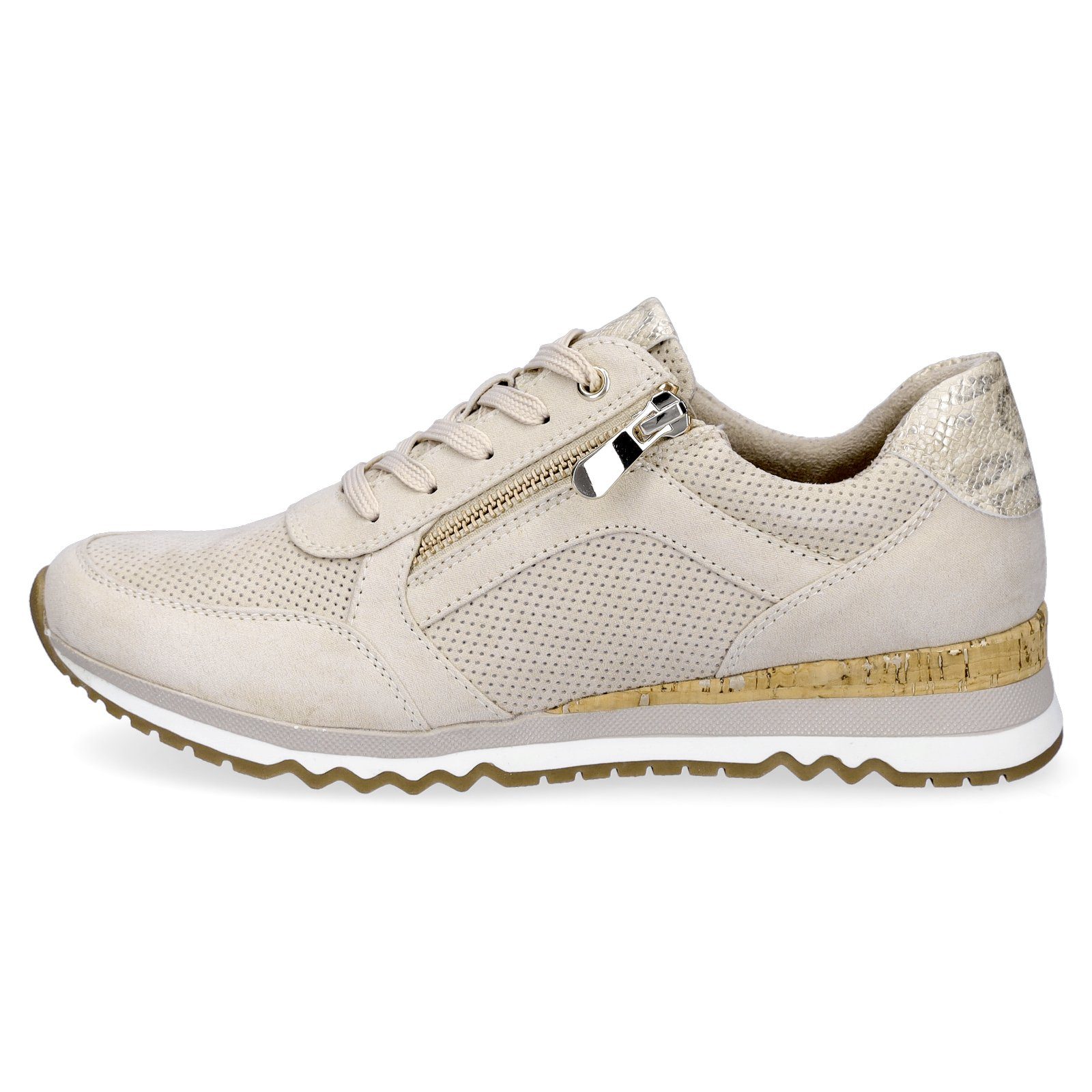 COMB beige gold DUNE Sneaker Damen Sneaker MARCO TOZZI 435 Tozzi Marco