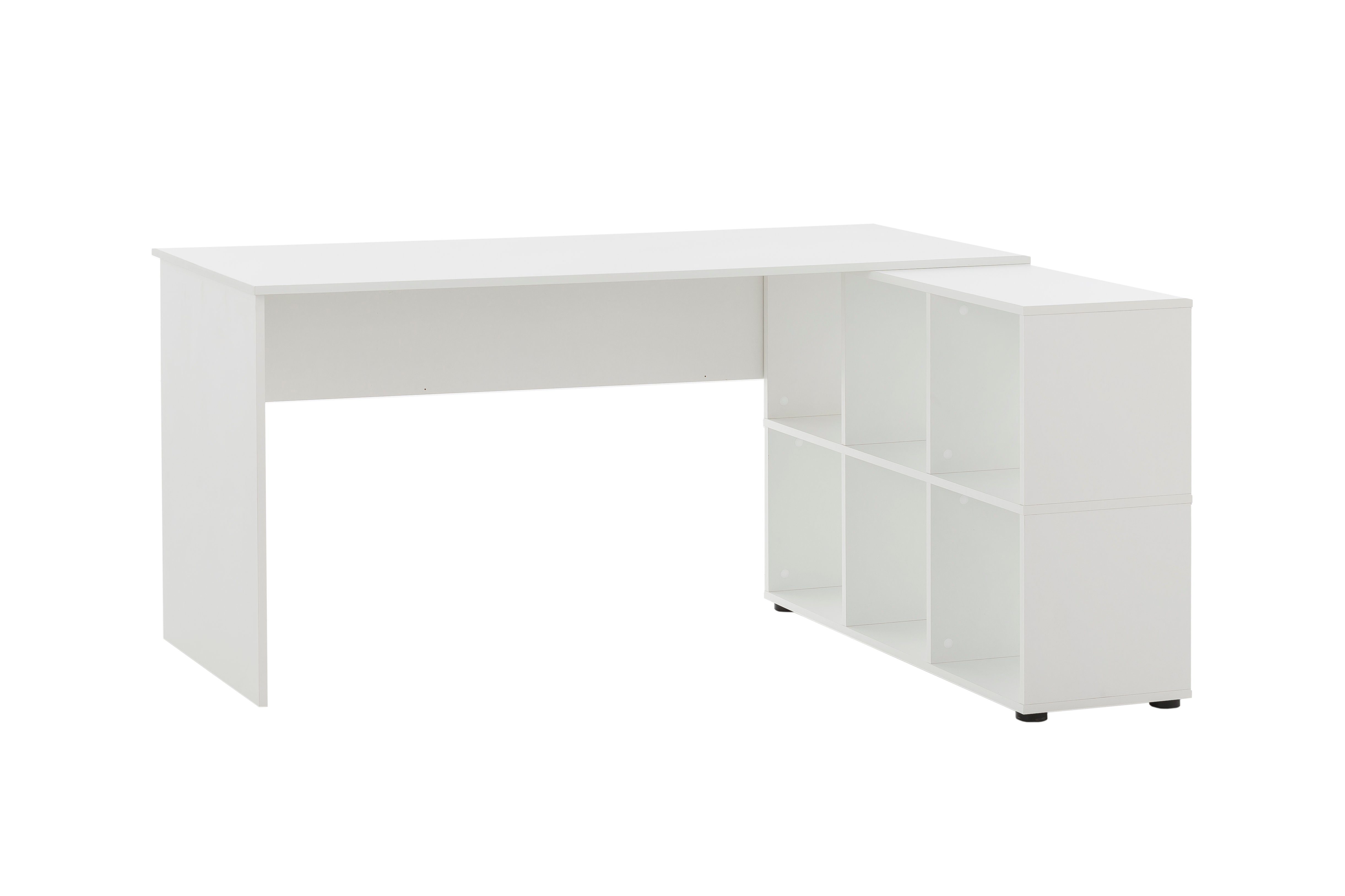Eckschreibtisch Möbelpartner Eckschreibtisch Pigeon, HxBxT 73,6x150x121,6cm
